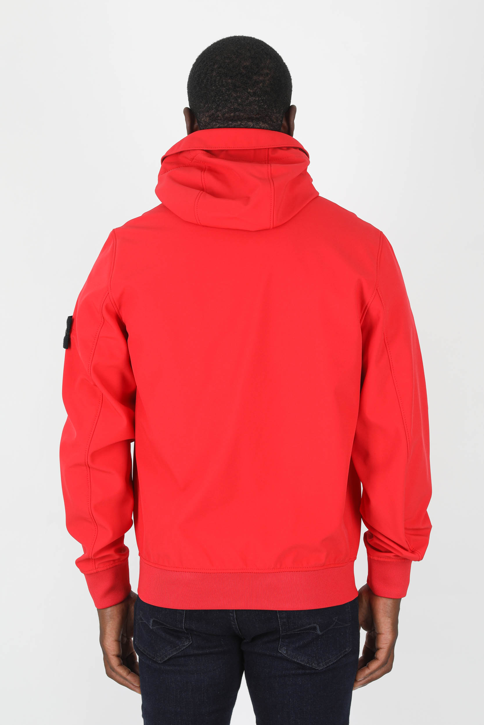 SOFT-SHELL STONE ISLAND ROUGE 7715Q0122-V0010