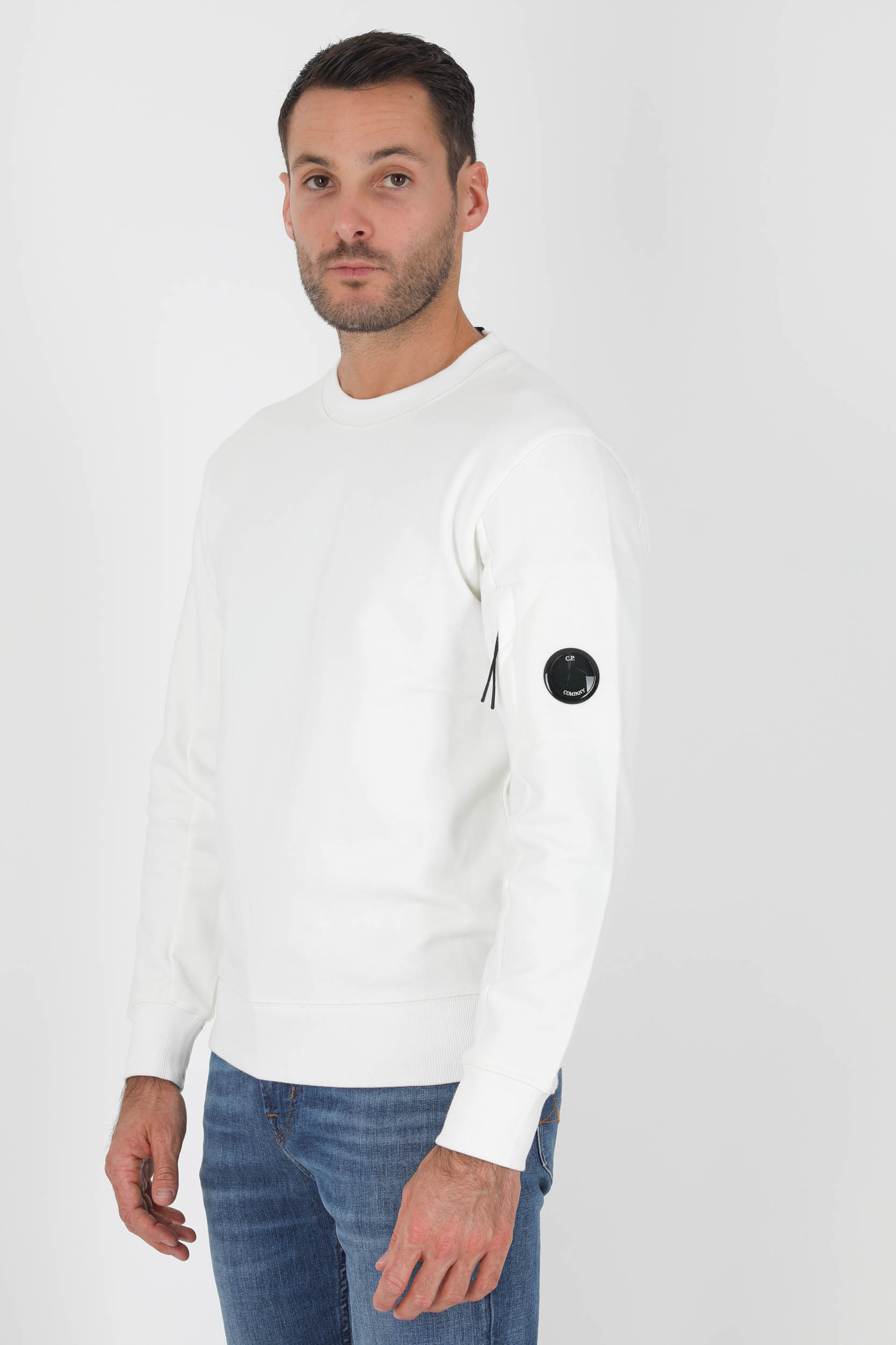 SWEAT C.P COMPANY BLANC S022A-103