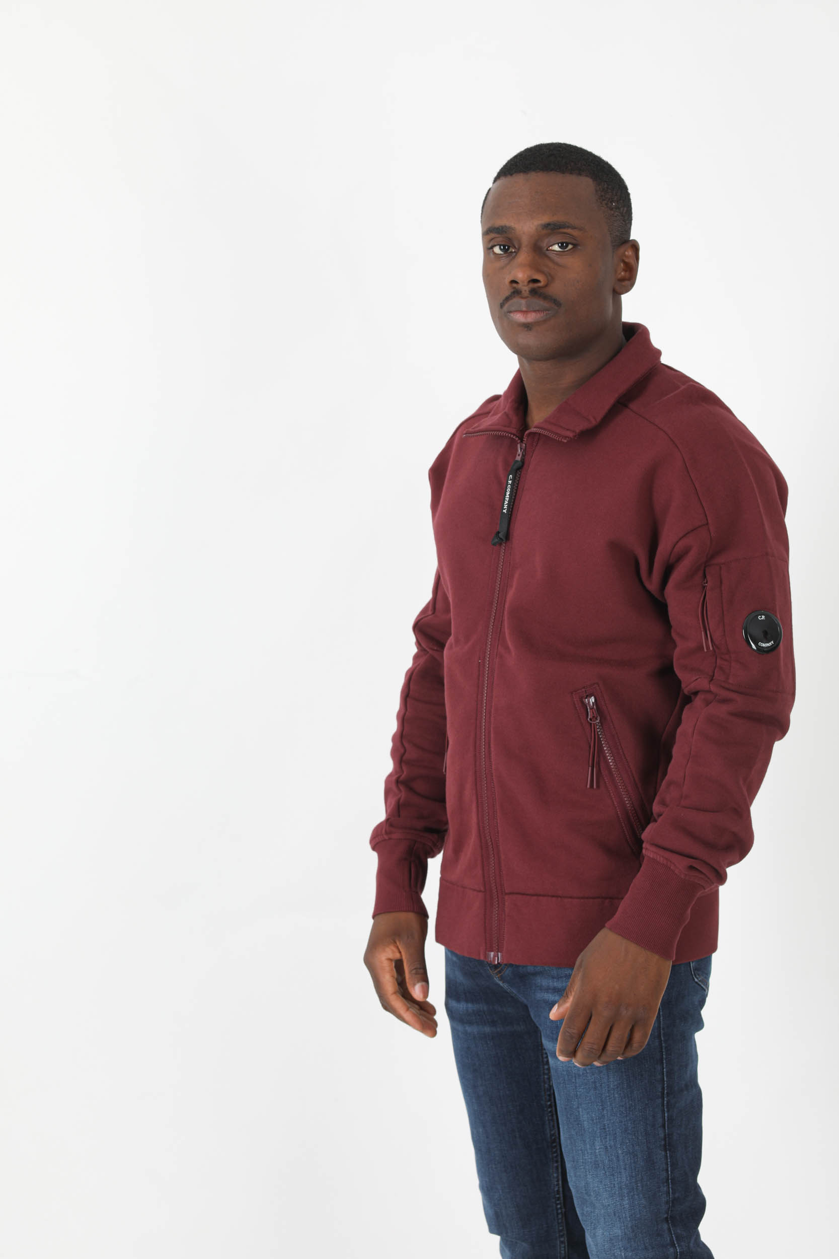 SWEAT ZIPPE HUBLOT C.P COMPANY BORDEAUX S061A-589
