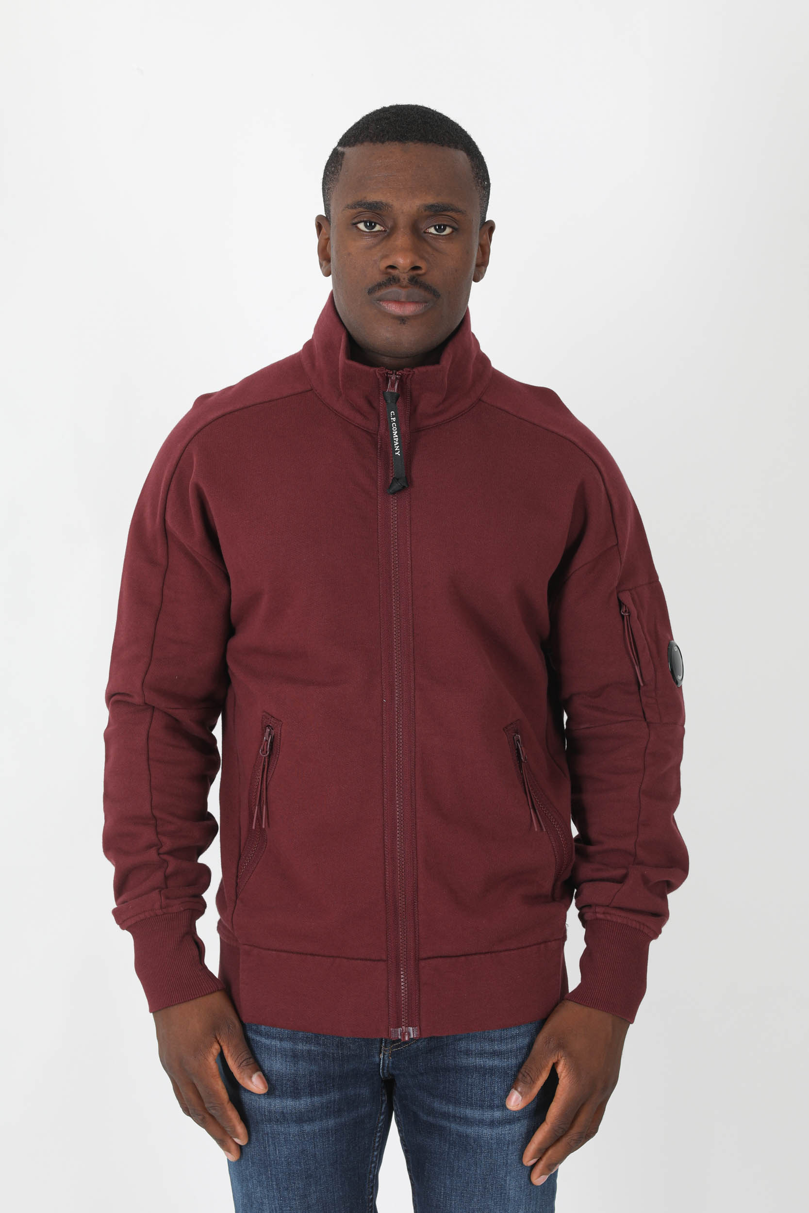 SWEAT ZIPPE HUBLOT C.P COMPANY BORDEAUX S061A-589