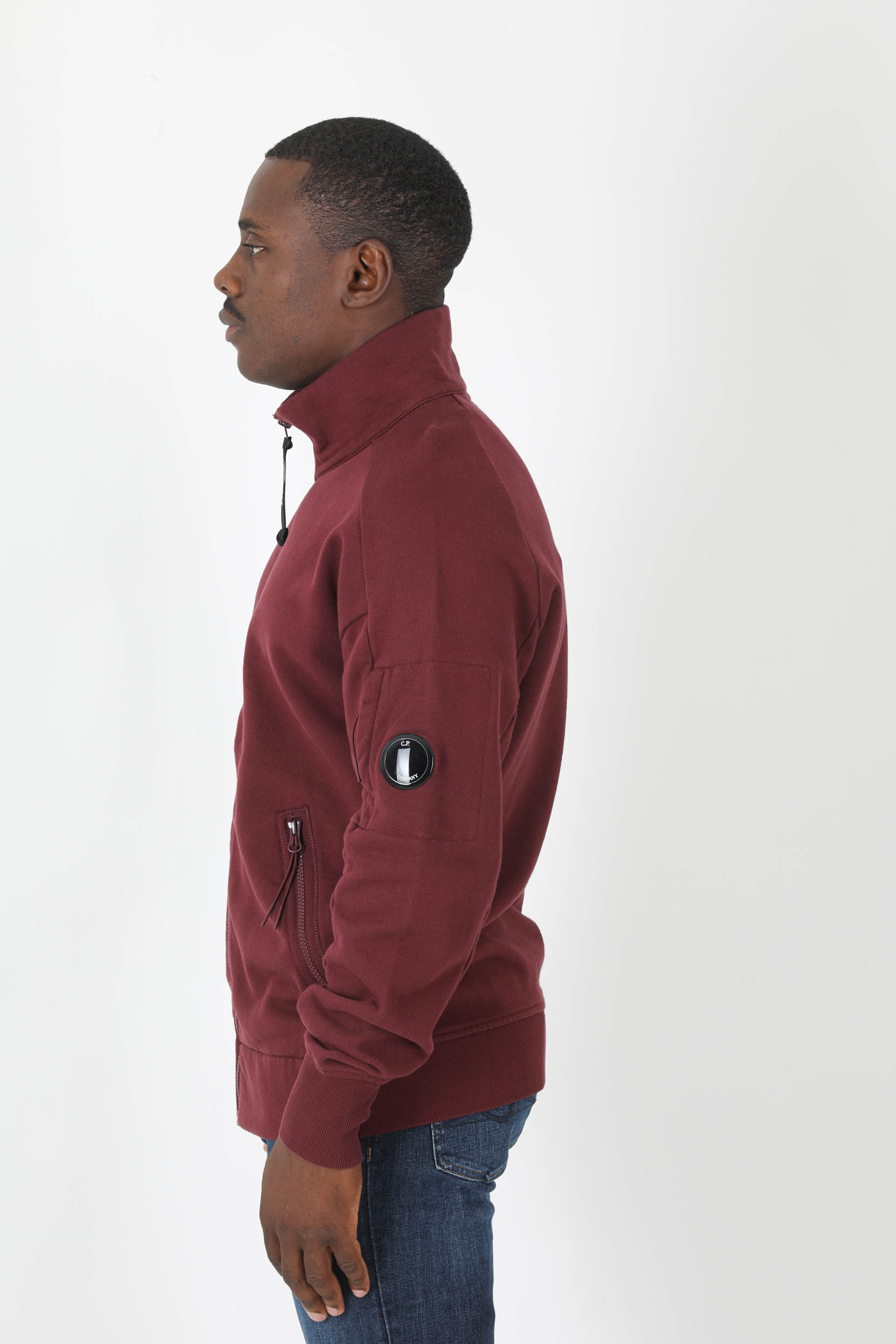 SWEAT ZIPPE HUBLOT C.P COMPANY BORDEAUX S061A-589