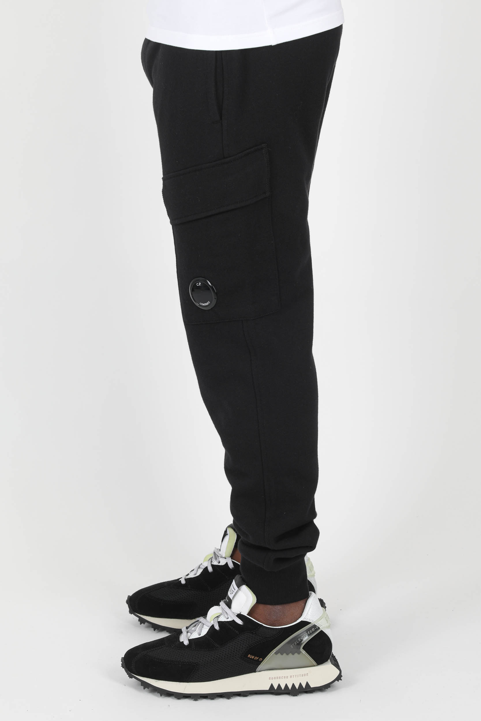 BAS DE JOGGING C.P COMPANY NOIR P017A-999
