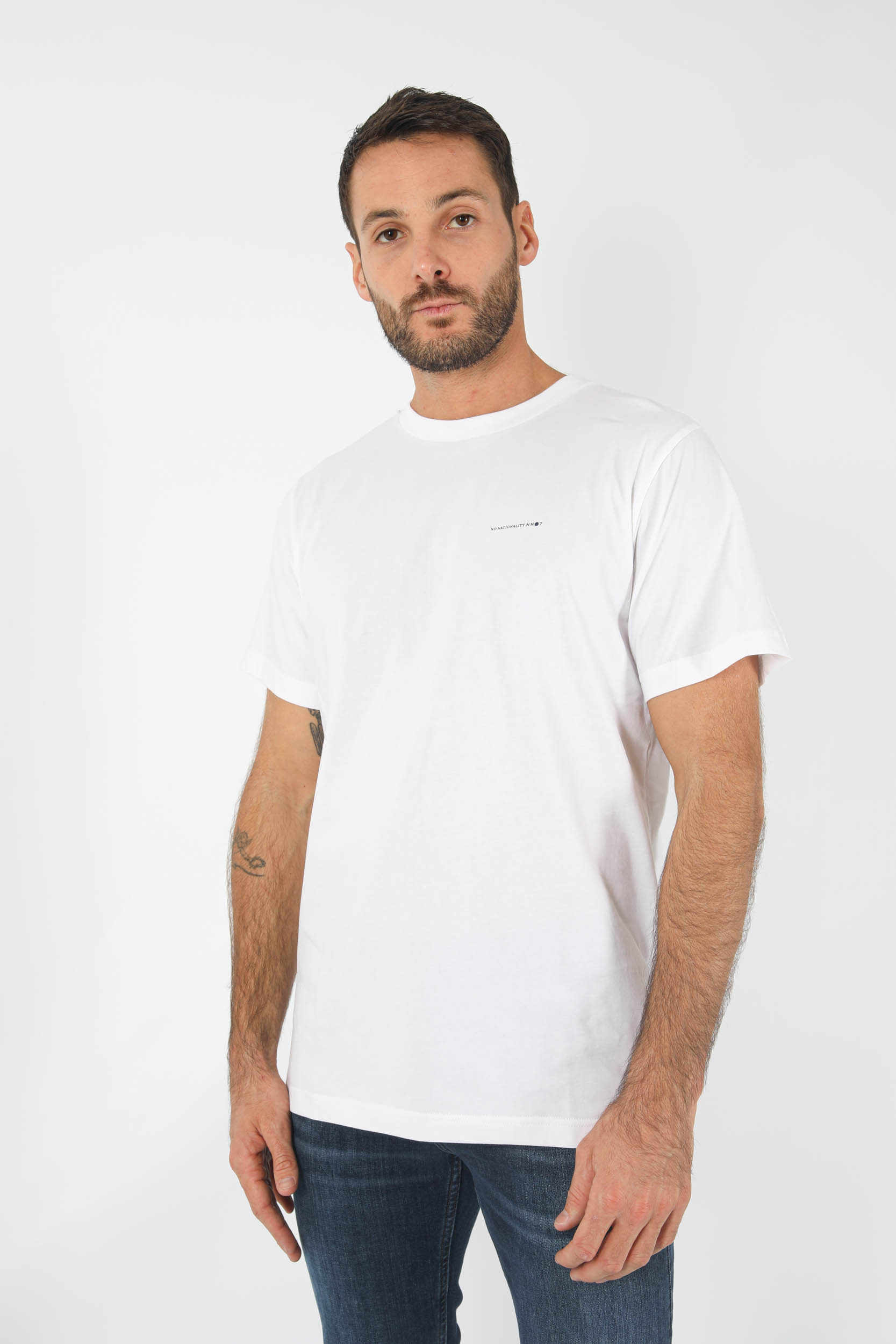 T-SHIRT NNO7 BLANC ETIENNE3471-WHITE