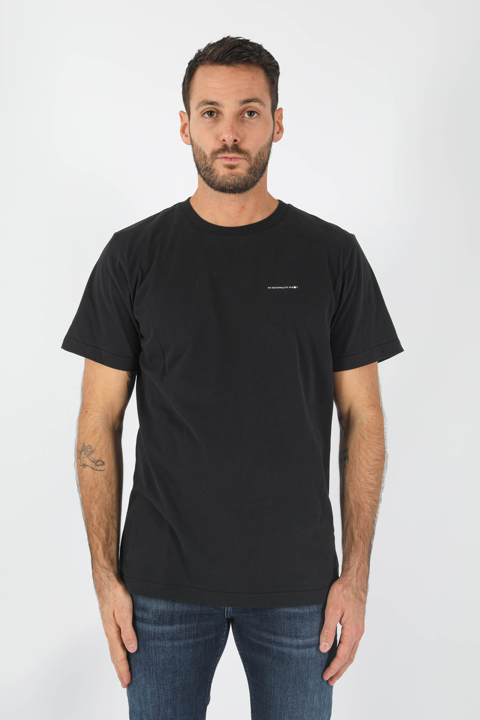 T-SHIRT NOIR NNO7 ETIENNE3471-BLACK