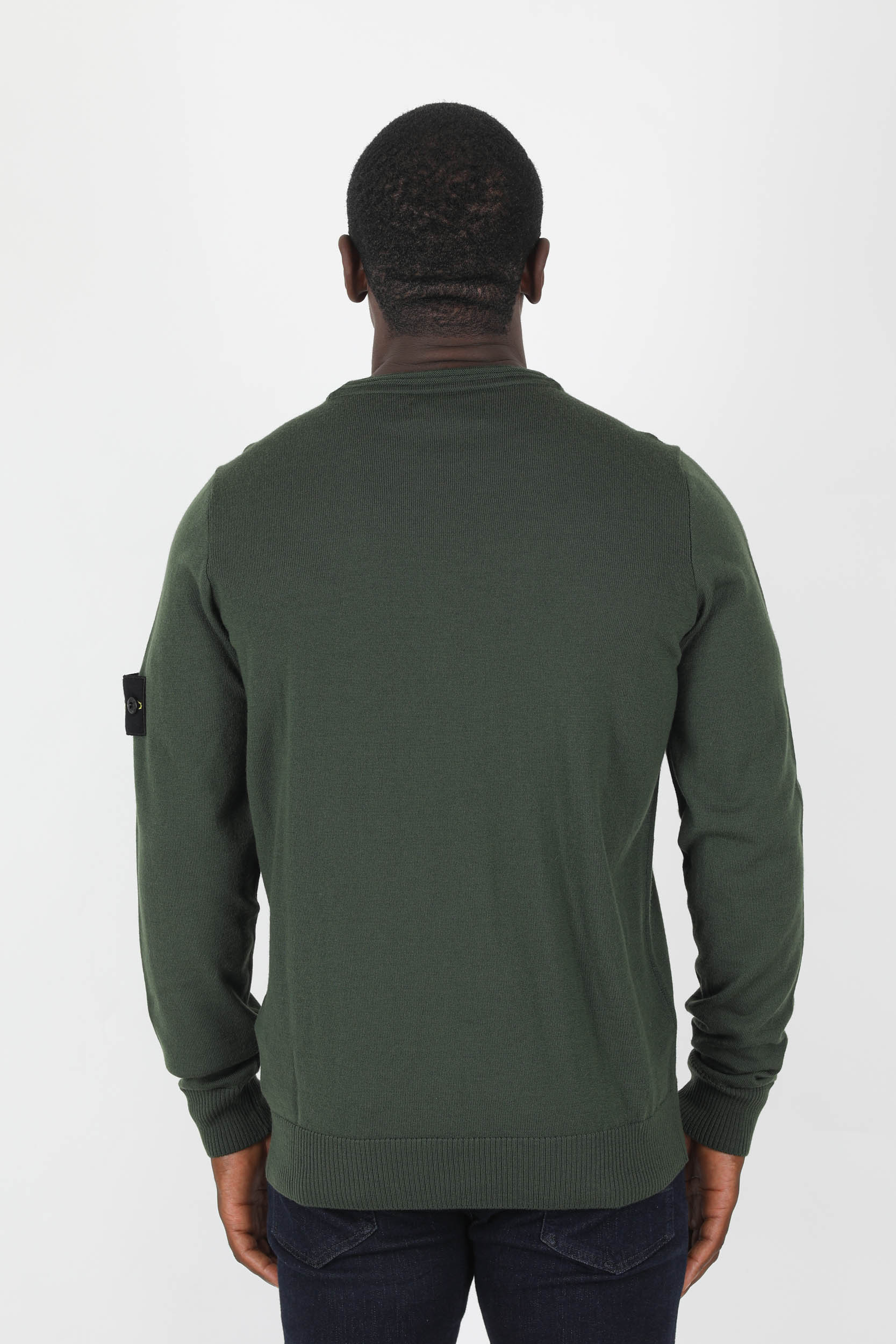 PULL STONE ISLAND MERINOS KAKI 7715510C4-V0058