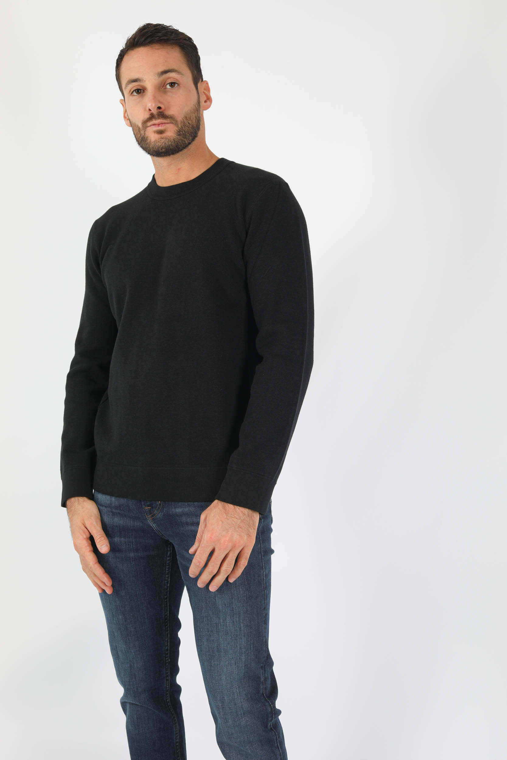 PULL NNO7 NOIR LUIS6430-BLACK