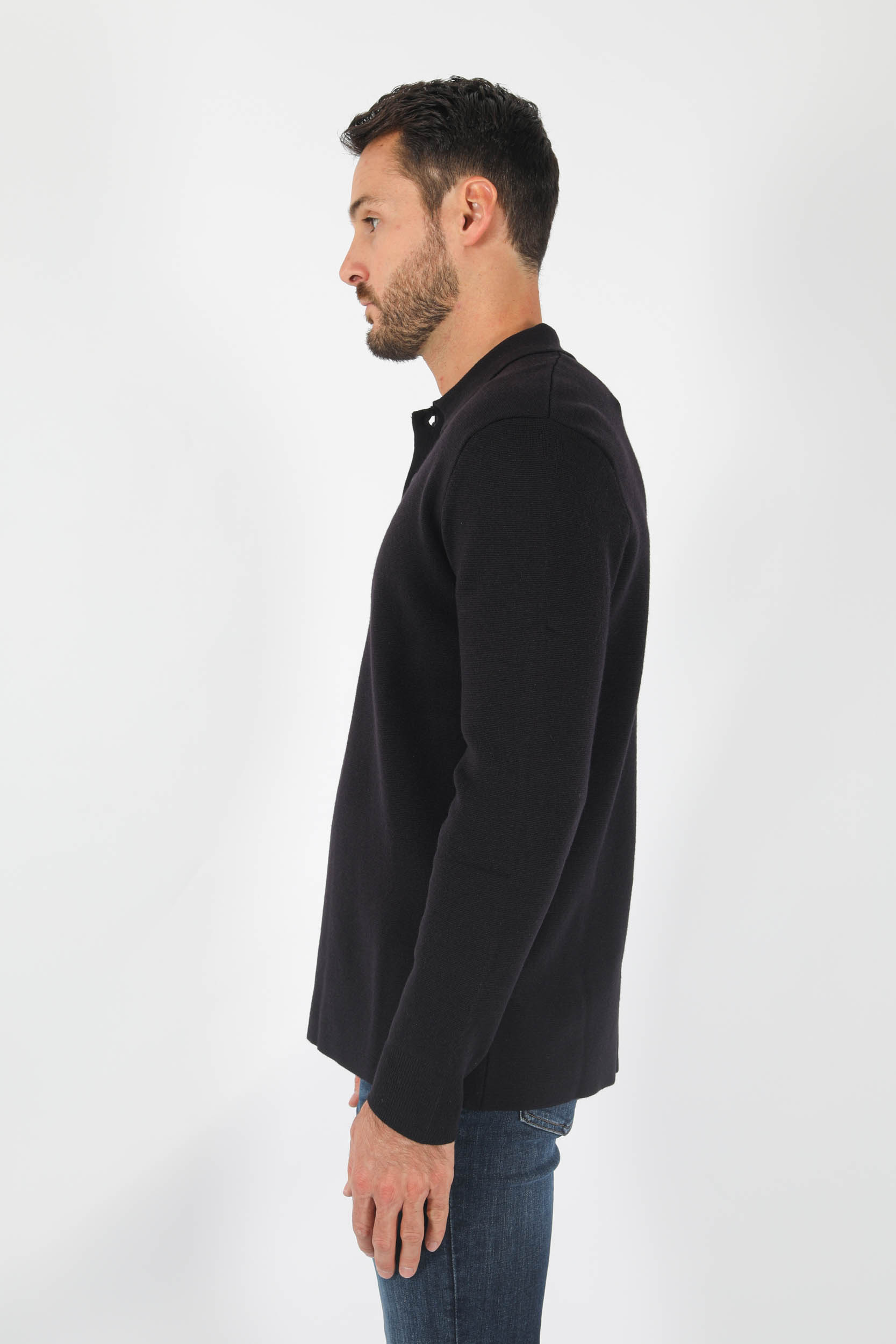 PULL COL POLO NNO7 MARINE HAROLD6530-NAVY