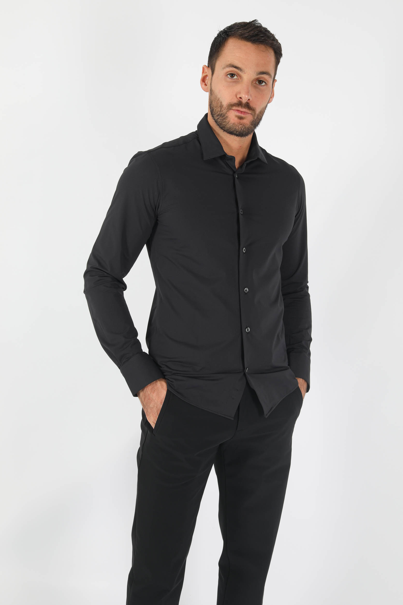 CHEMISE RRD NOIR 22301-10