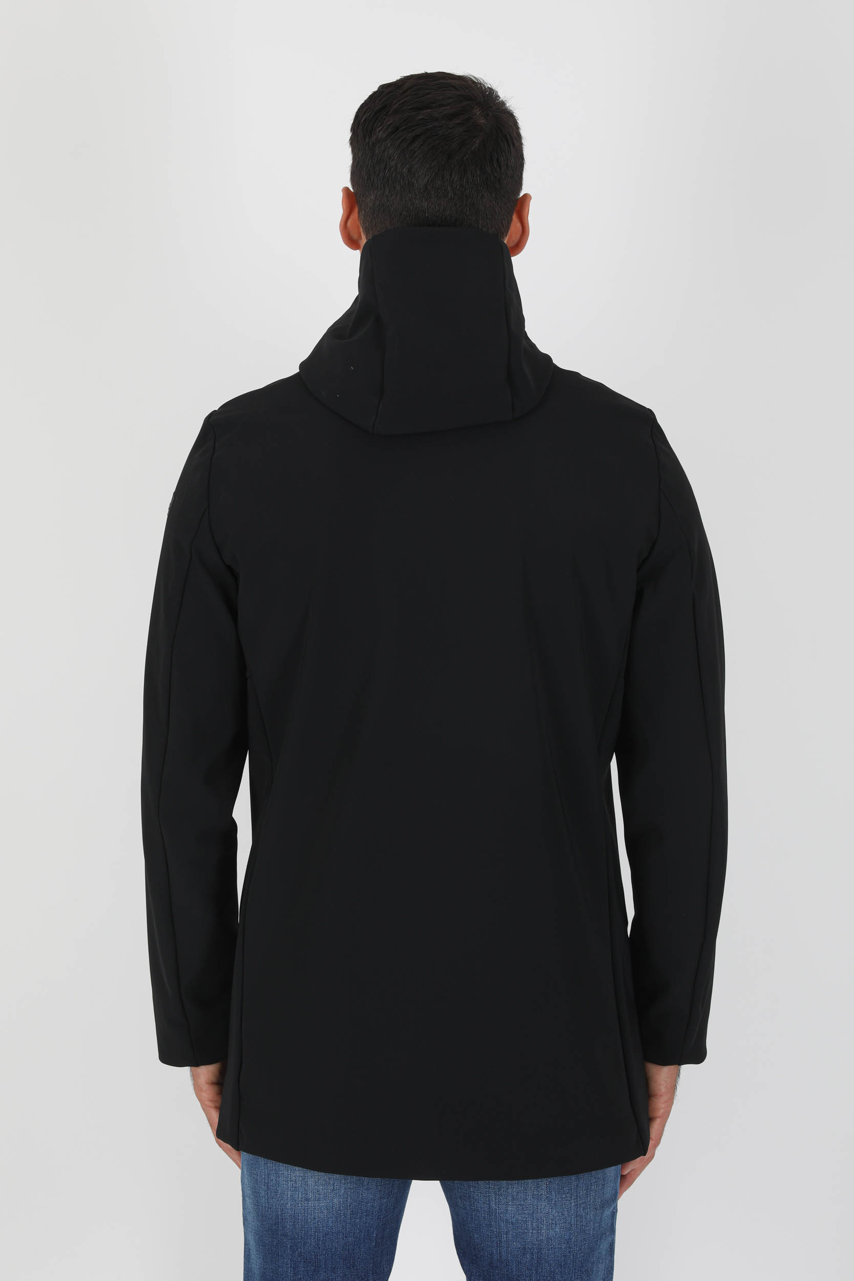 MANTEAU RRD DOUBLE POLAIRE NOIR WES10-10