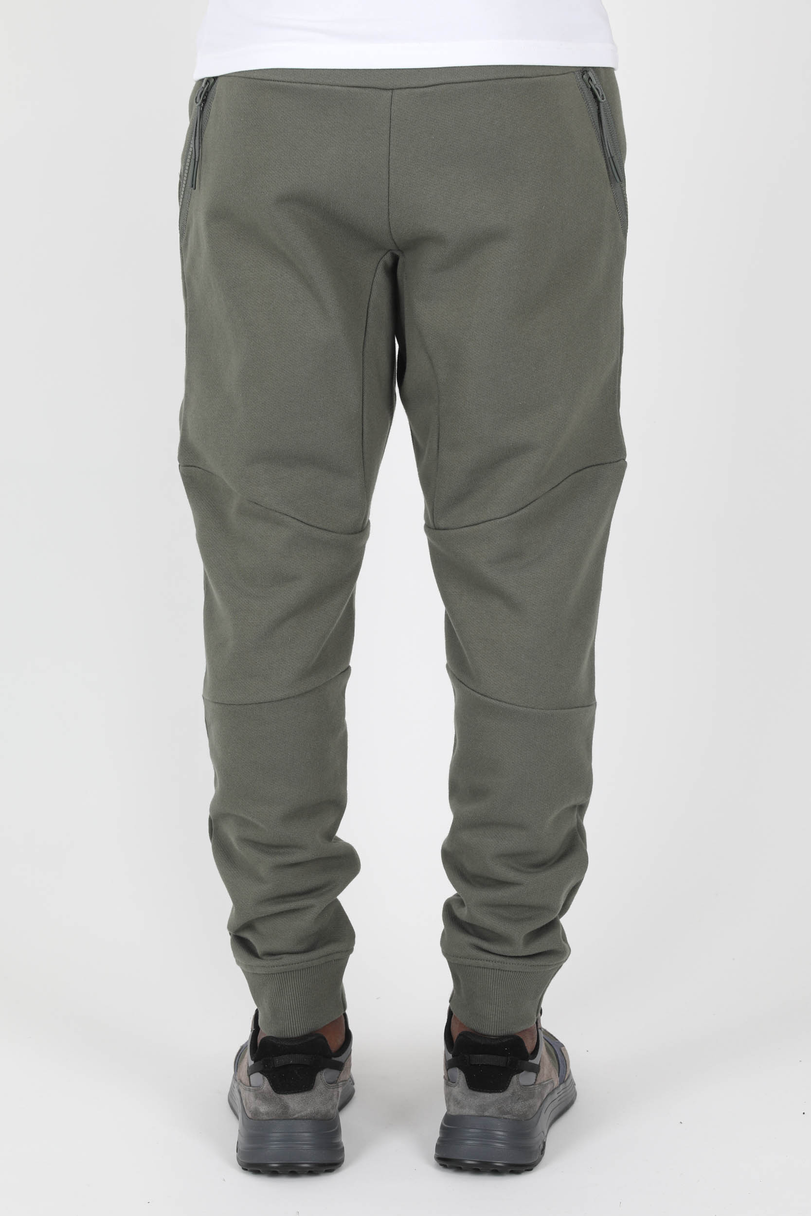 BAS DE JOGGING C.P COMPANY ZIPPE VERT P064A-669