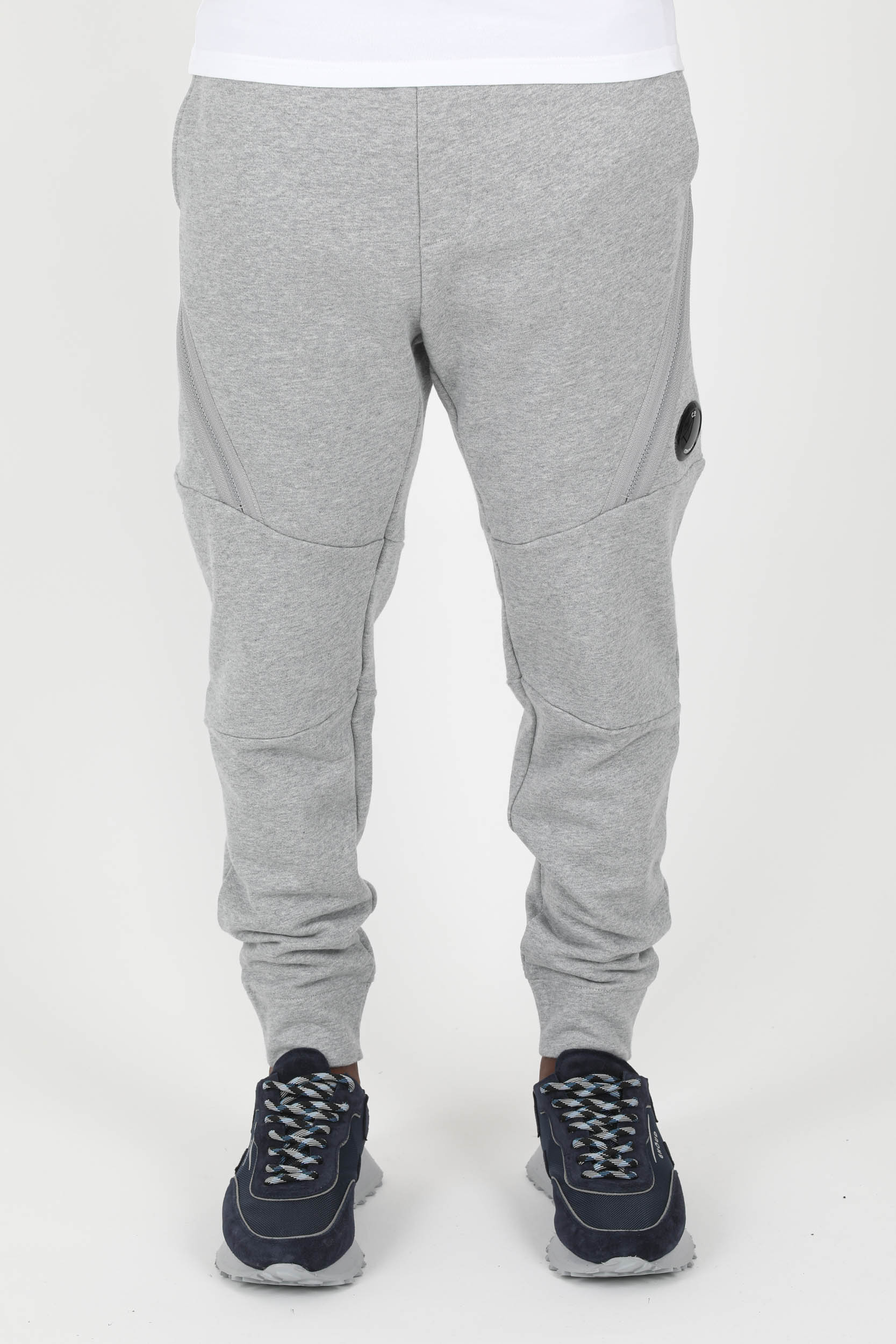 BAS DE JOGGING C.P COMPANY ZIPPE GRIS P064A-M93