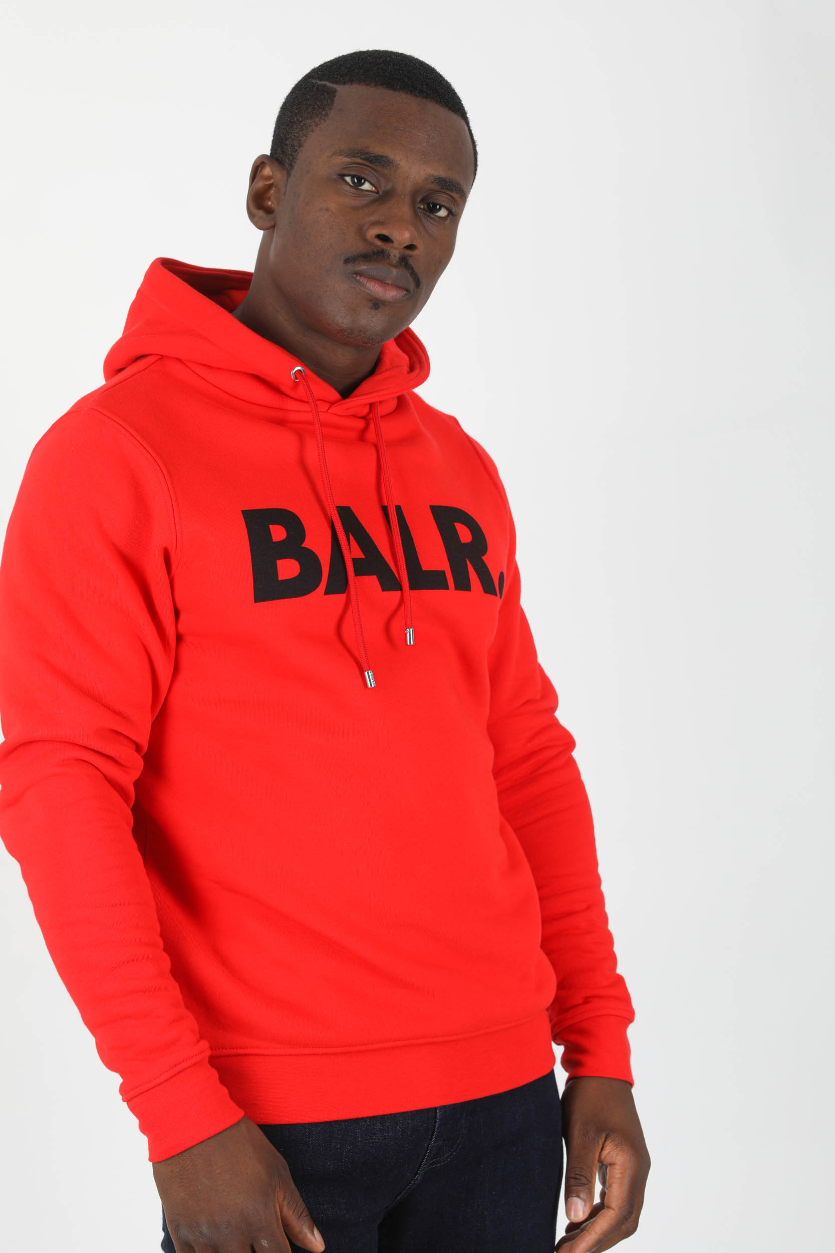 SWEAT A CAPUCHE BALR ROUGE B1261.1017-RED