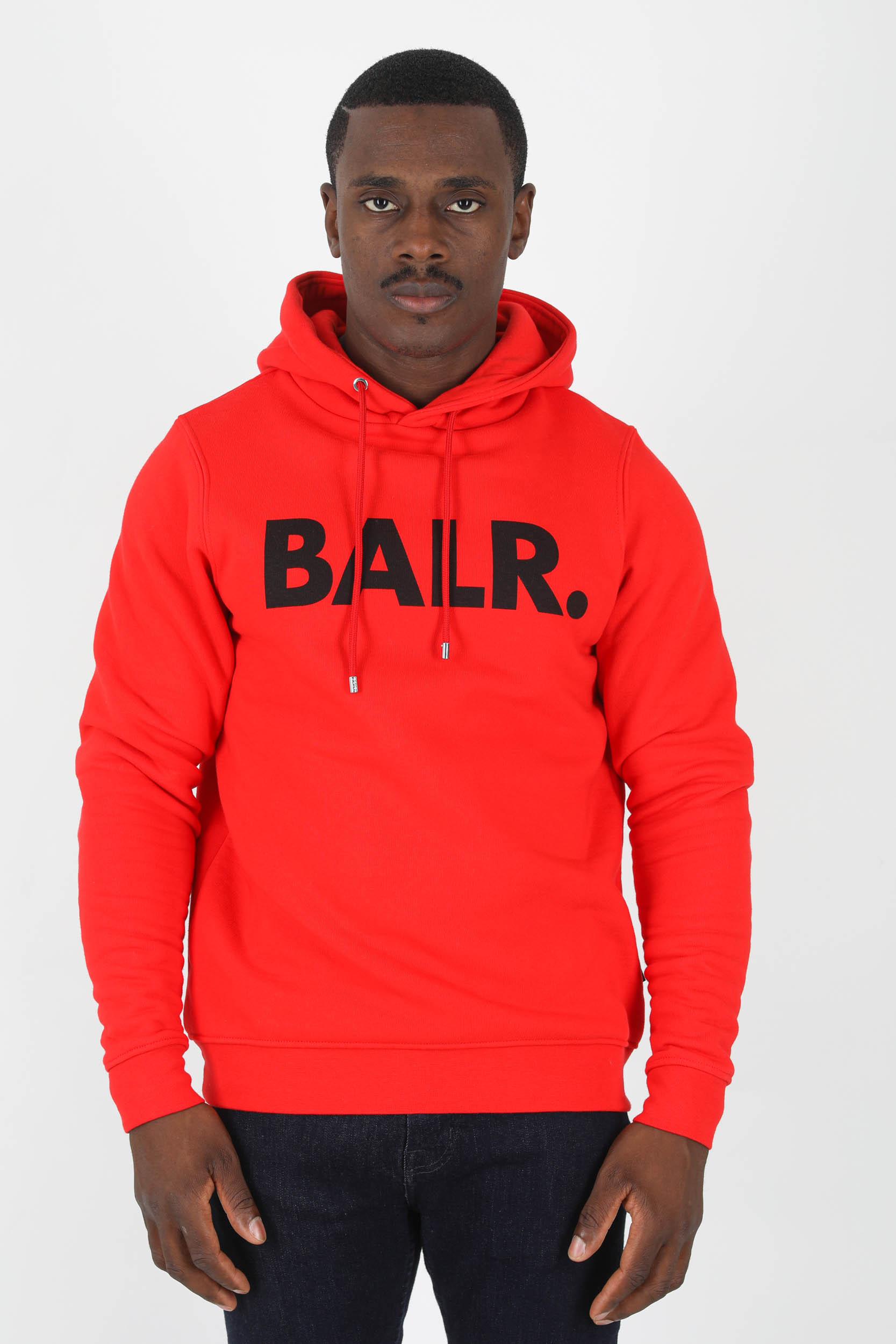SWEAT A CAPUCHE BALR ROUGE B1261.1017-RED