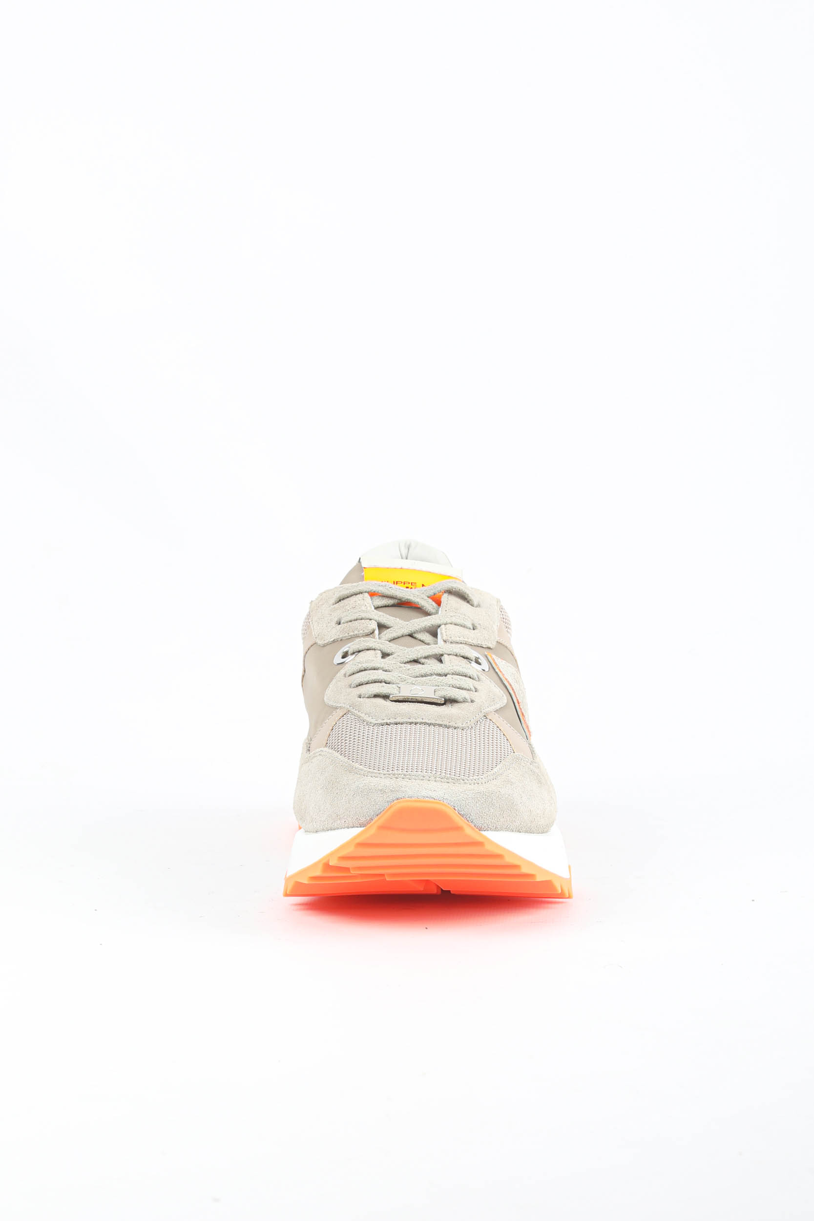 BASKETS PHILIPPE MODEL LA RUE BEIGES/ORANGES LRLU-WN08