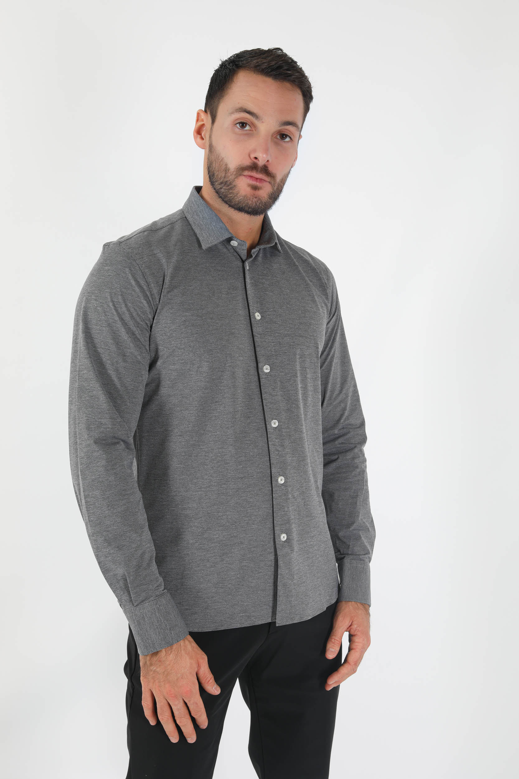 CHEMISE RRD GRISE 22306-V03
