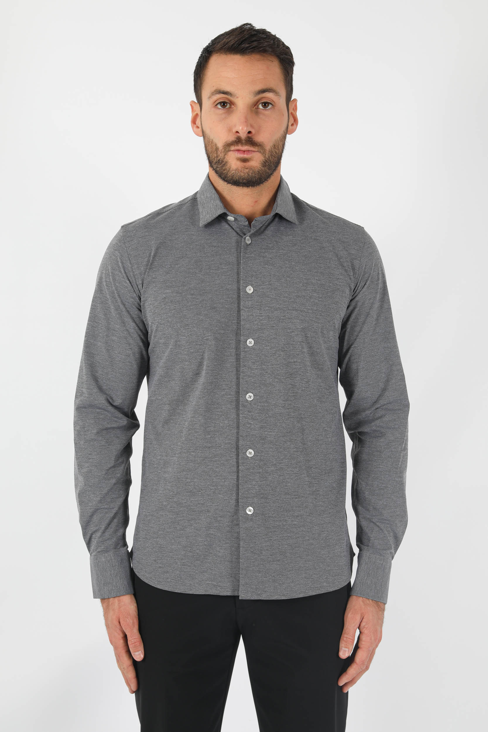 CHEMISE RRD GRISE 22306-V03