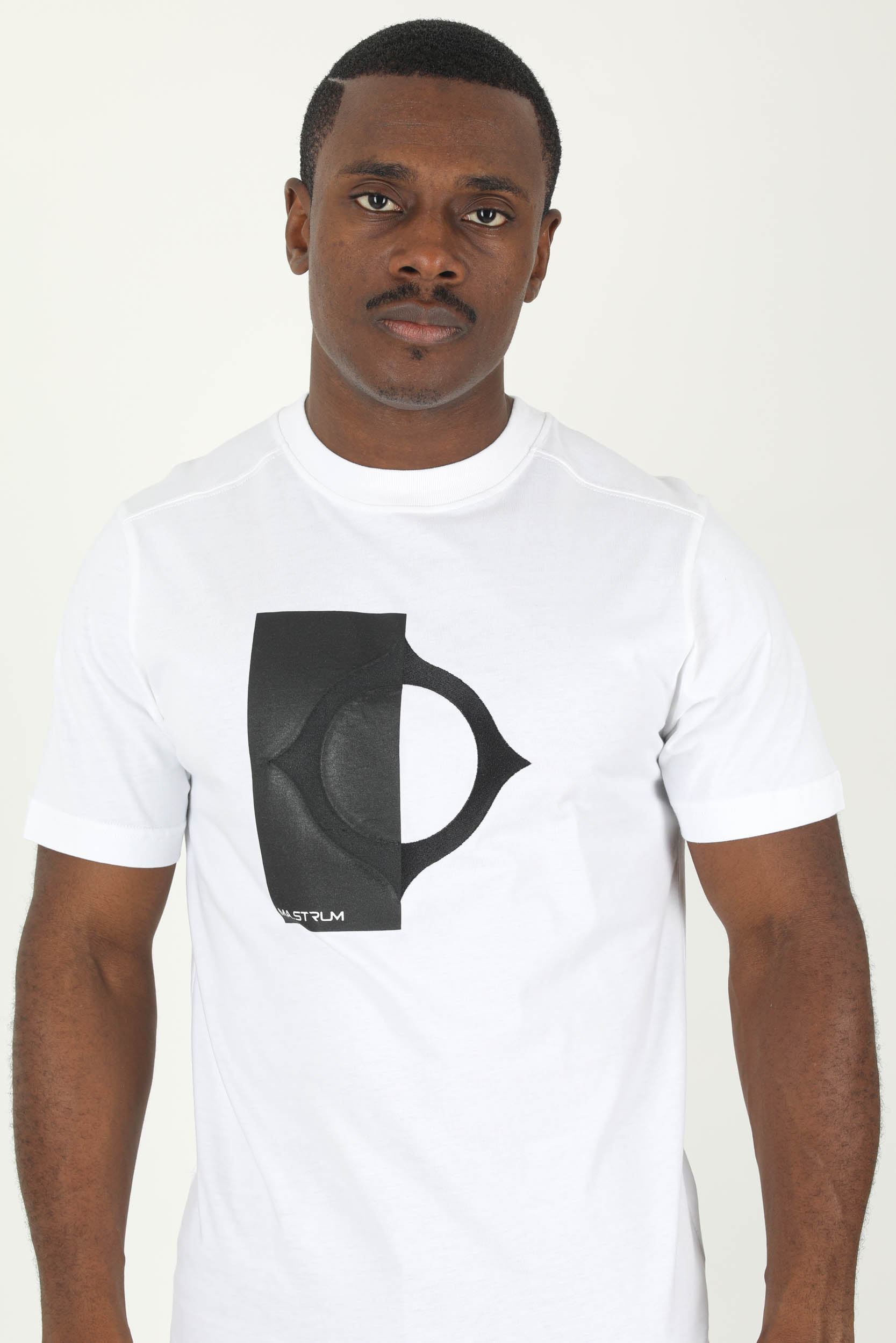 T-SHIRT MASTRUM BLANC LOGO MAS8384-M100