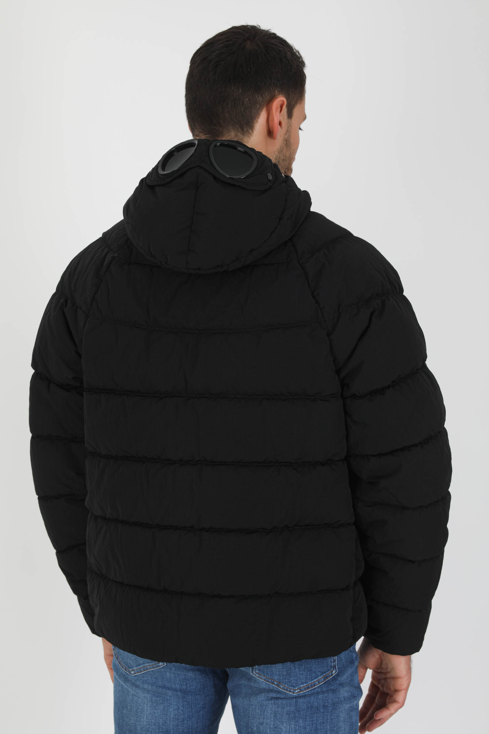 DOUDOUNE C.P COMPANY LUNETTES NOIR W027A-999