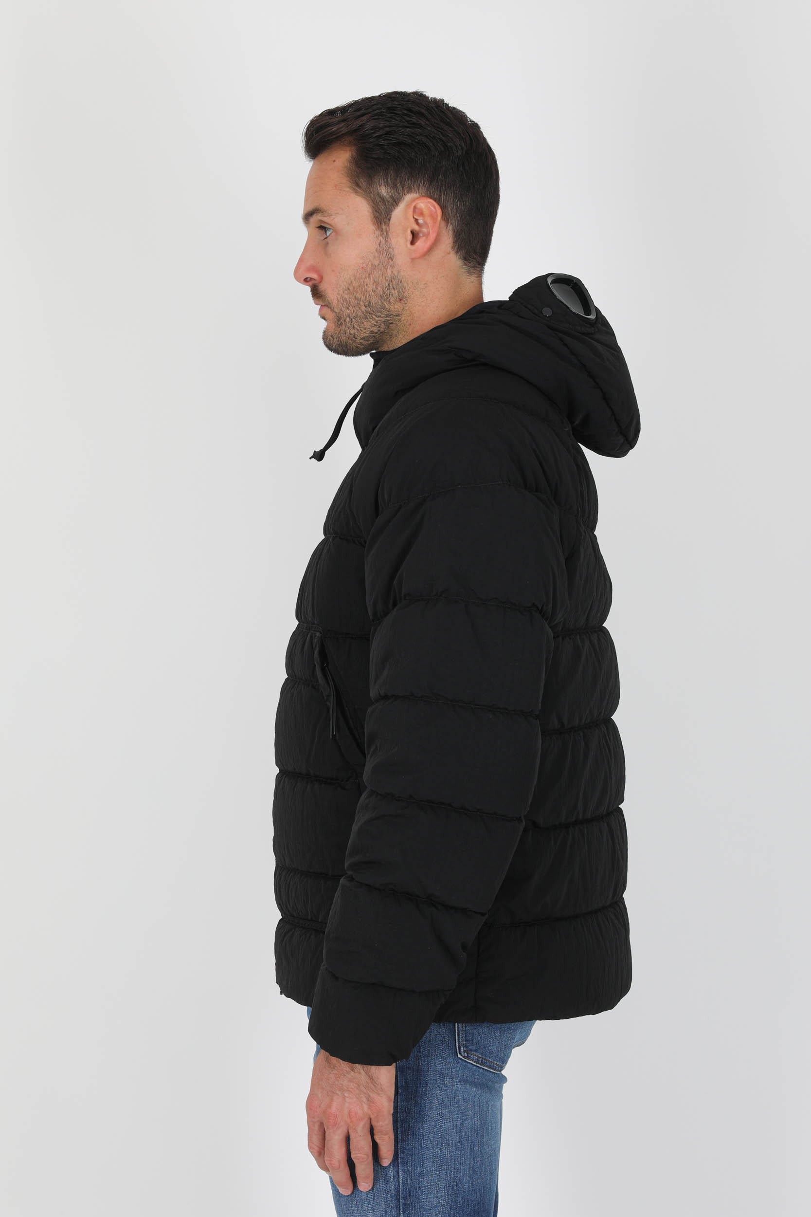 DOUDOUNE C.P COMPANY LUNETTES NOIR W027A-999