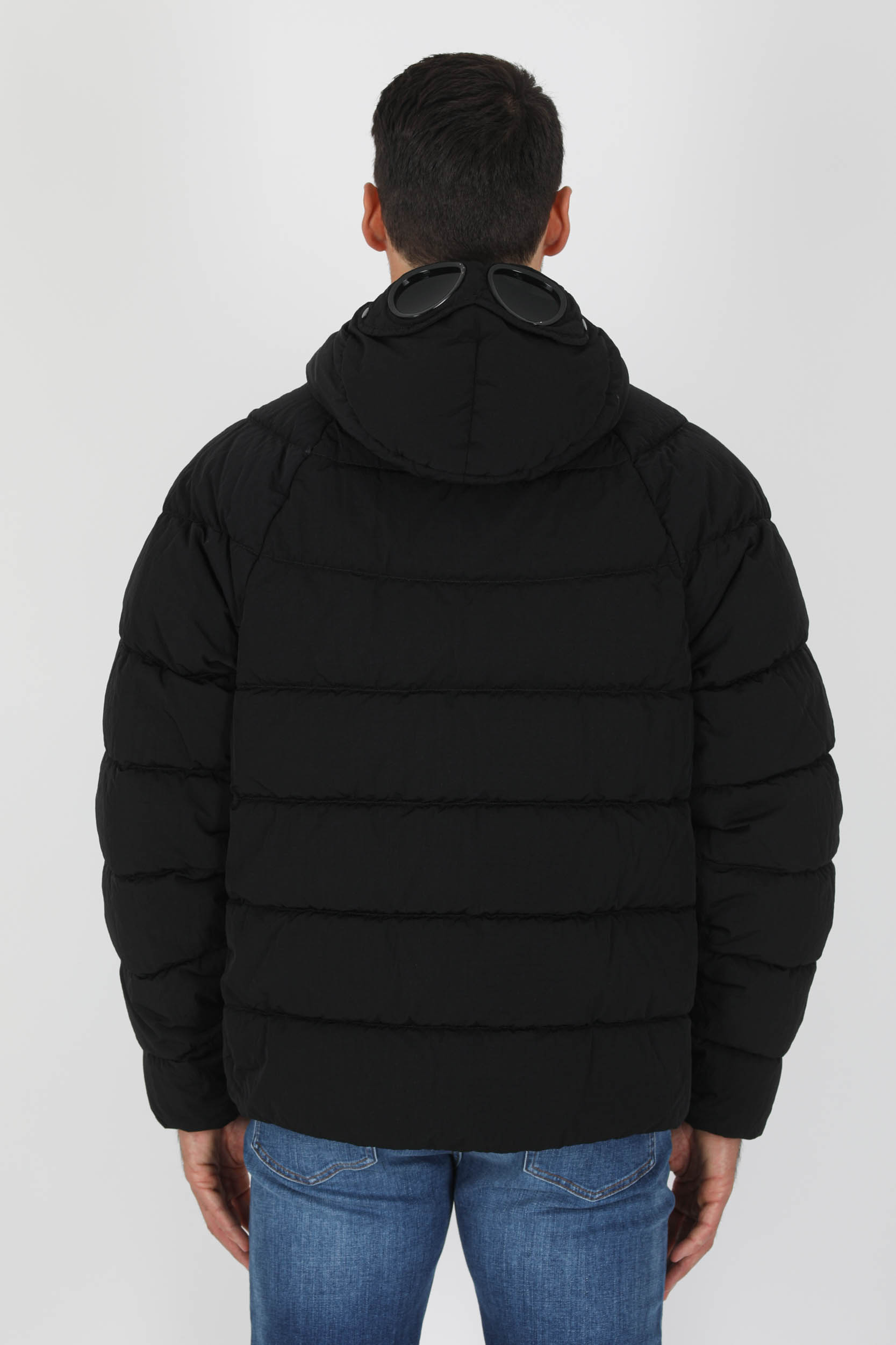 DOUDOUNE C.P COMPANY LUNETTES NOIR W027A-999