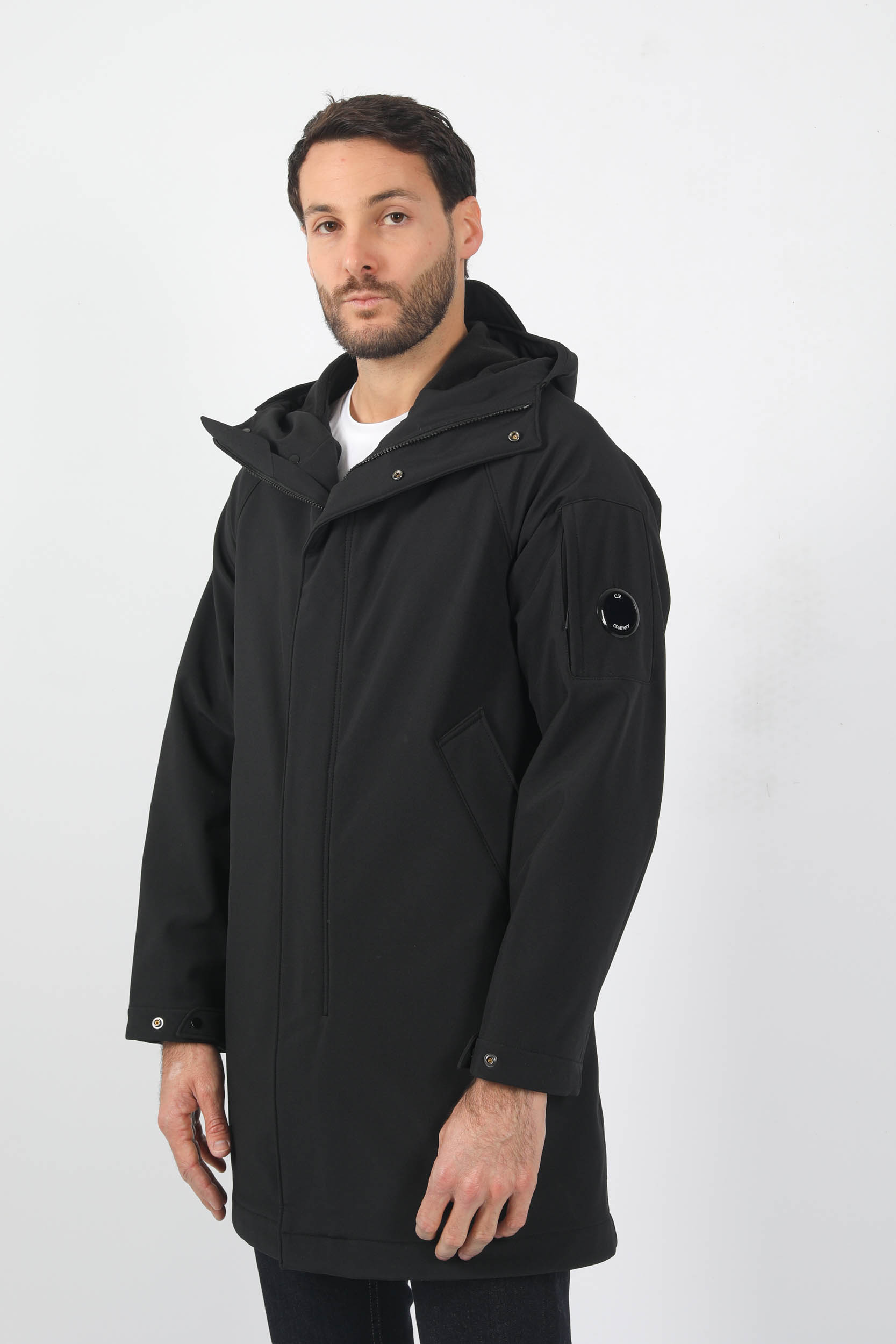 SOFT-SHELL LONGUE C.P COMPANY NOIR W233A-999