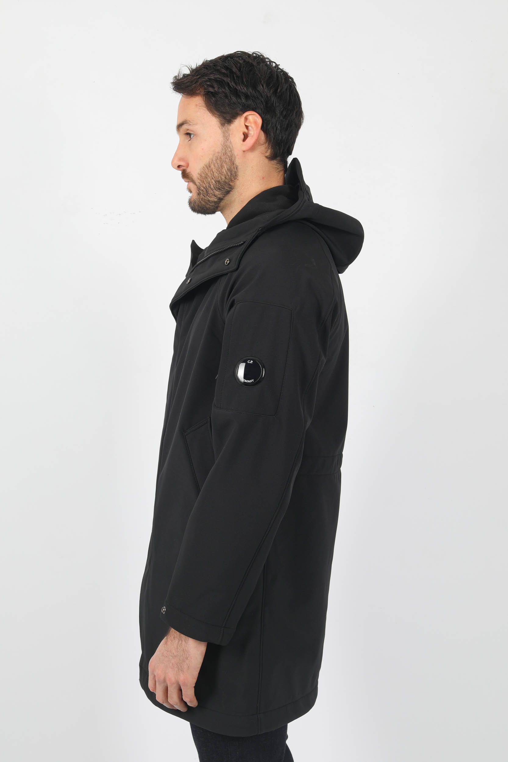 SOFT-SHELL LONGUE C.P COMPANY NOIR W233A-999