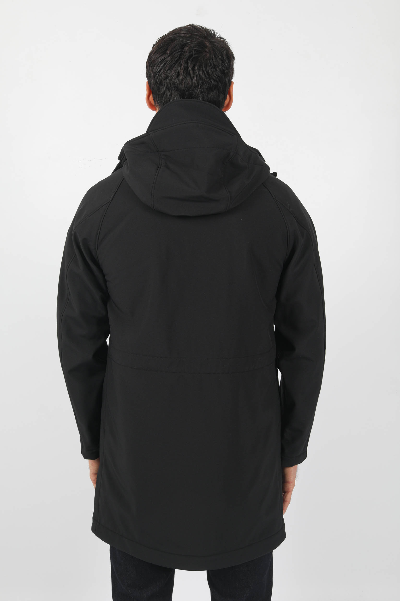 SOFT-SHELL LONGUE C.P COMPANY NOIR W233A-999