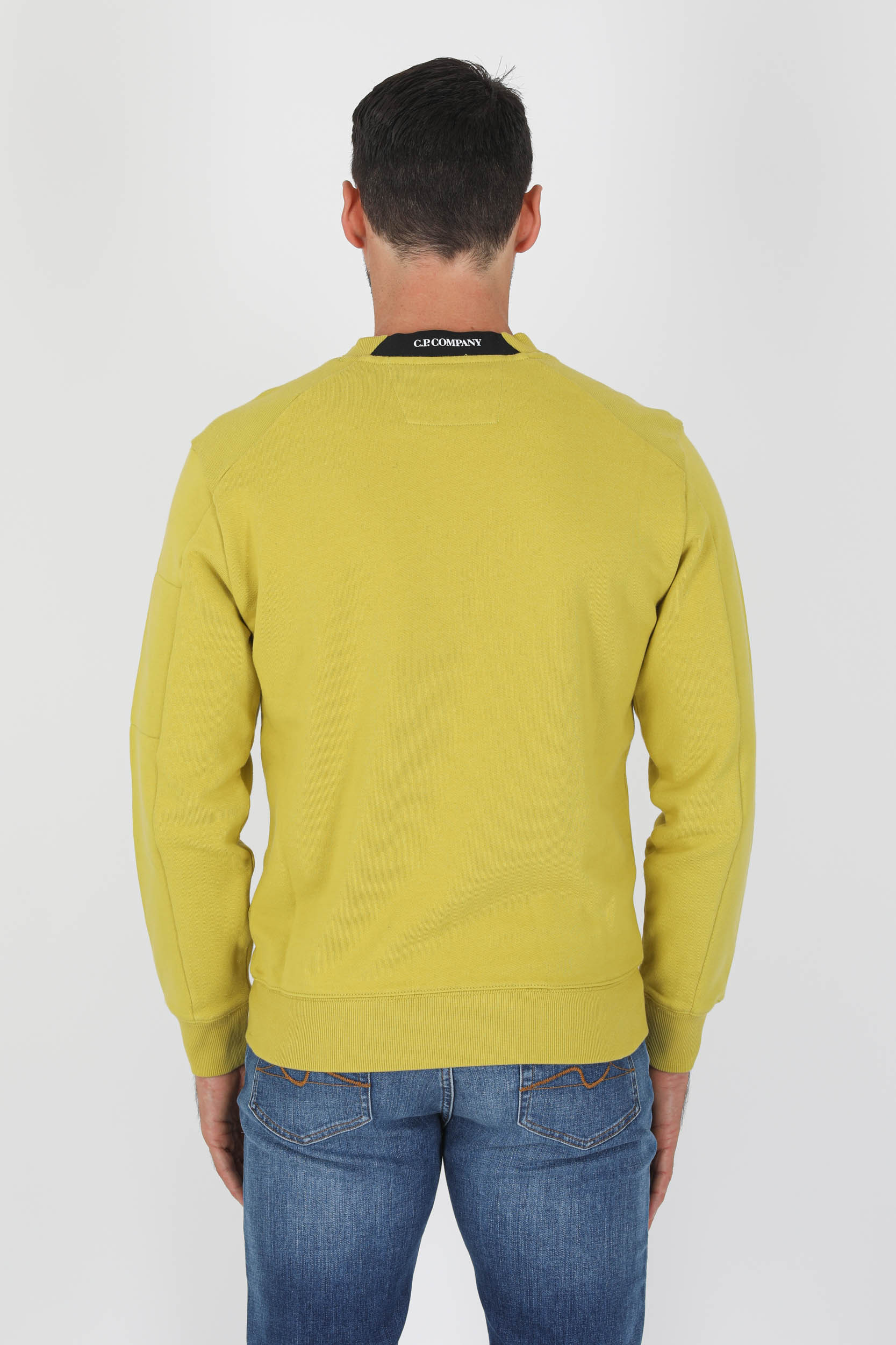 SWEAT C.P COMPANY JAUNE S022A-249