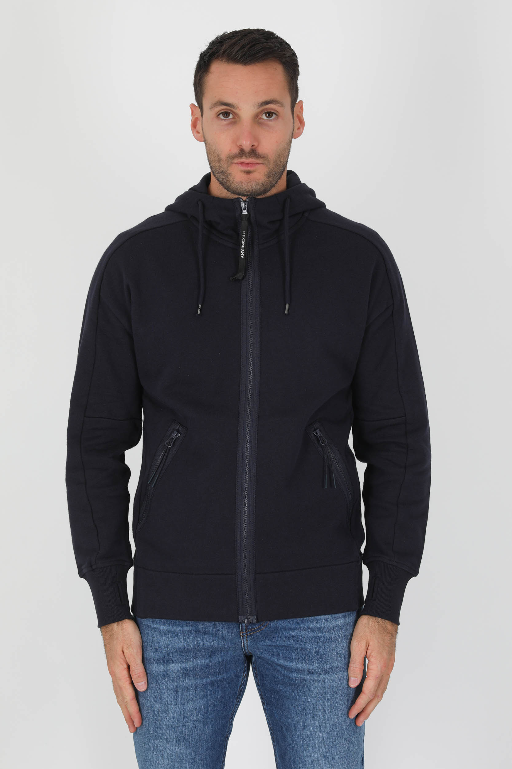 SWEAT ZIPPE C.P COMPANY MARINE S082A-888