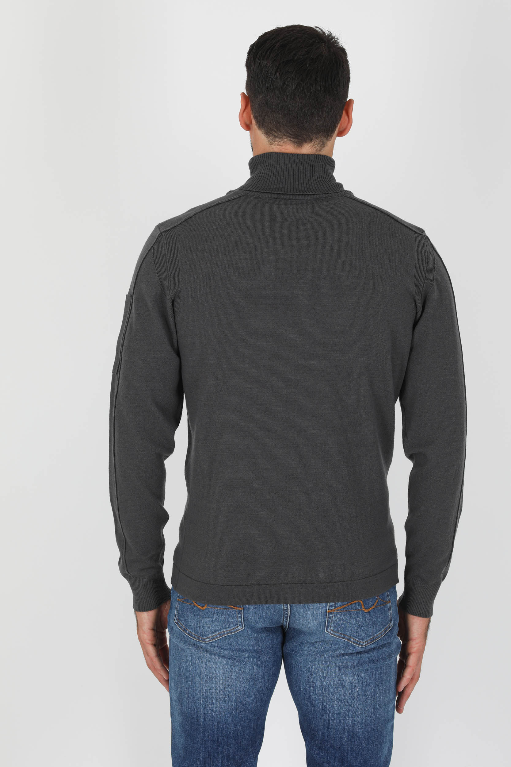 PULL COL ROULE C.P COMPANY GRIS N106A-985