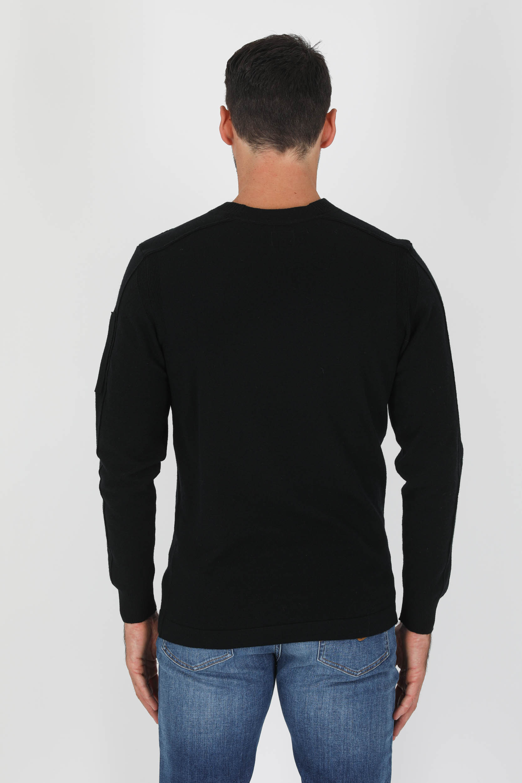 PULL C.P COMPANY MERINOS NOIR N105A-999