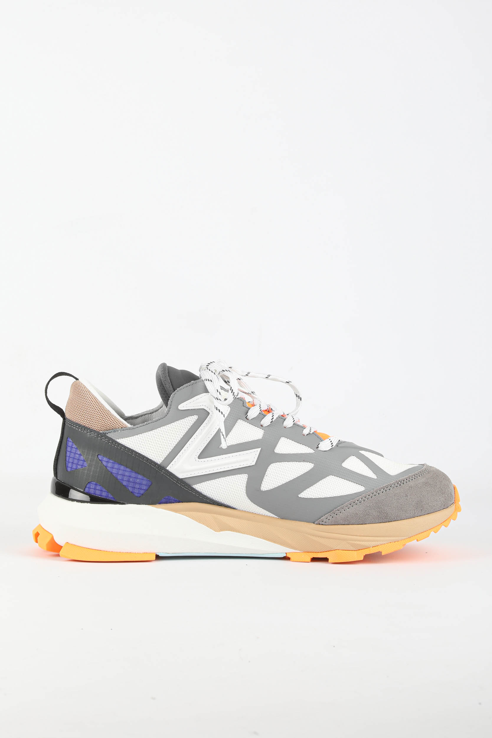 BASKETS PHILIPPE MODEL ROCX GREY ORANGE RXLU-TP02