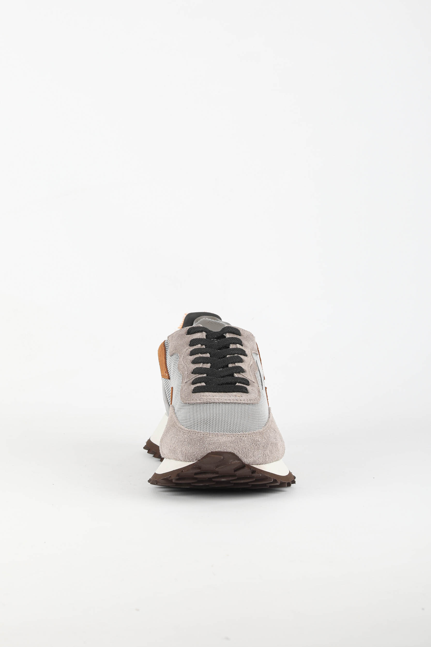 BASKETS GHOUD GRISES ET MARRON ROLM-MP08