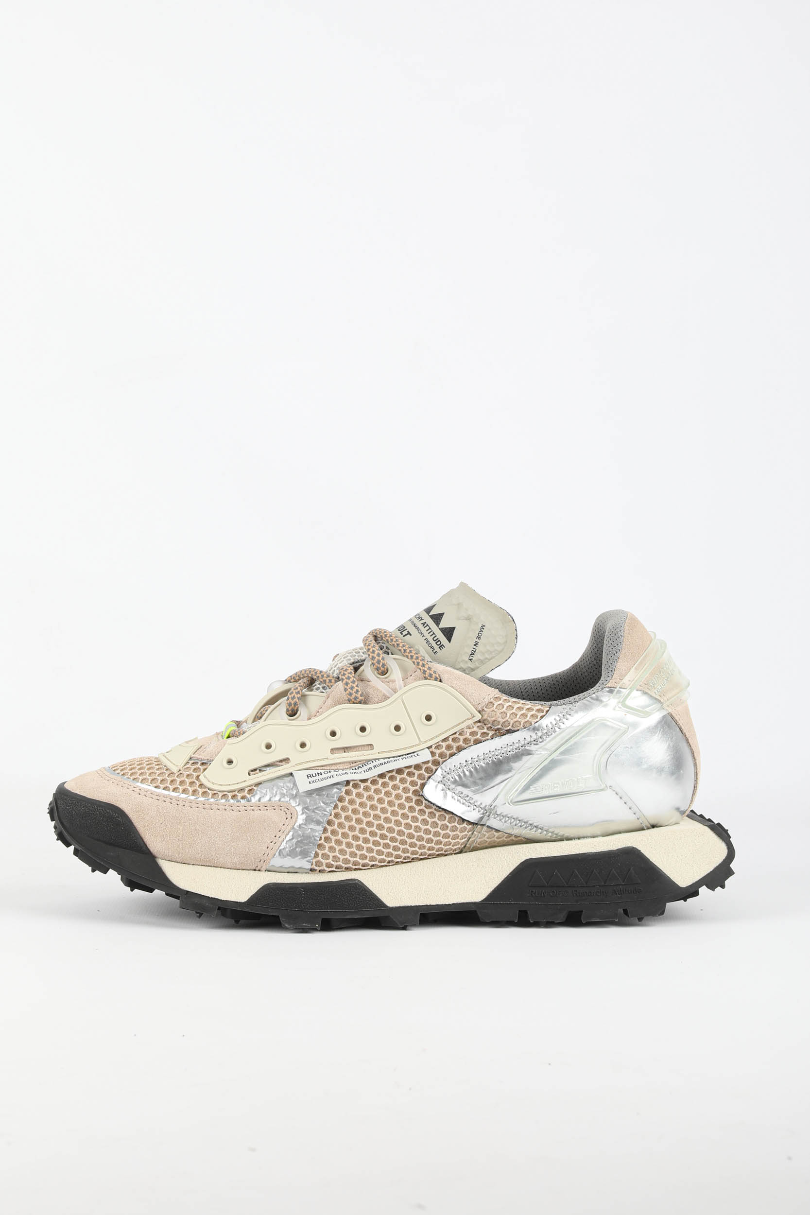 BASKETS RUN OF BEIGE ARGENTE 40039G-HEART