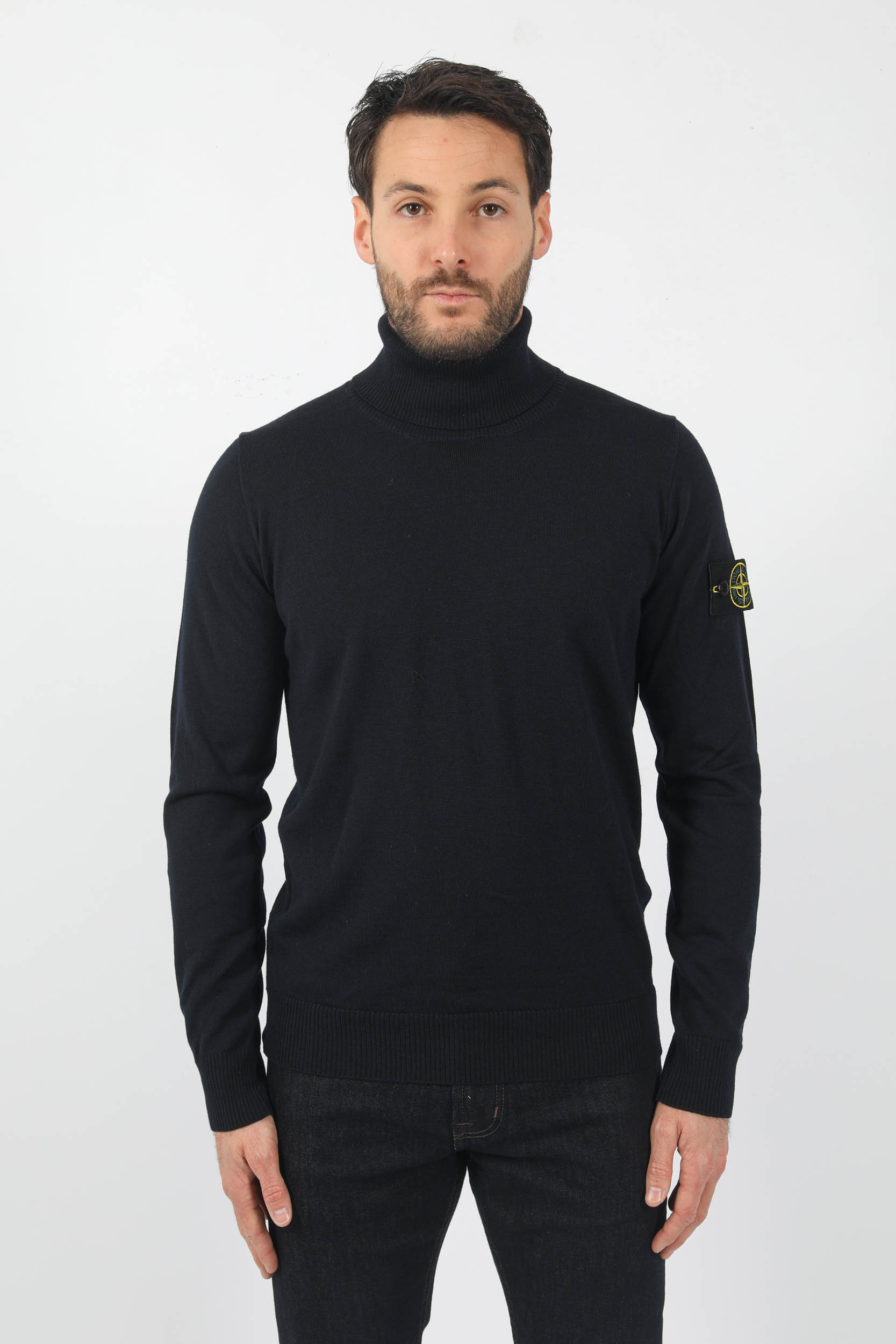 PULL COL ROULE MERINOS STONE ISLAND MARINE 7715525C4-V0020