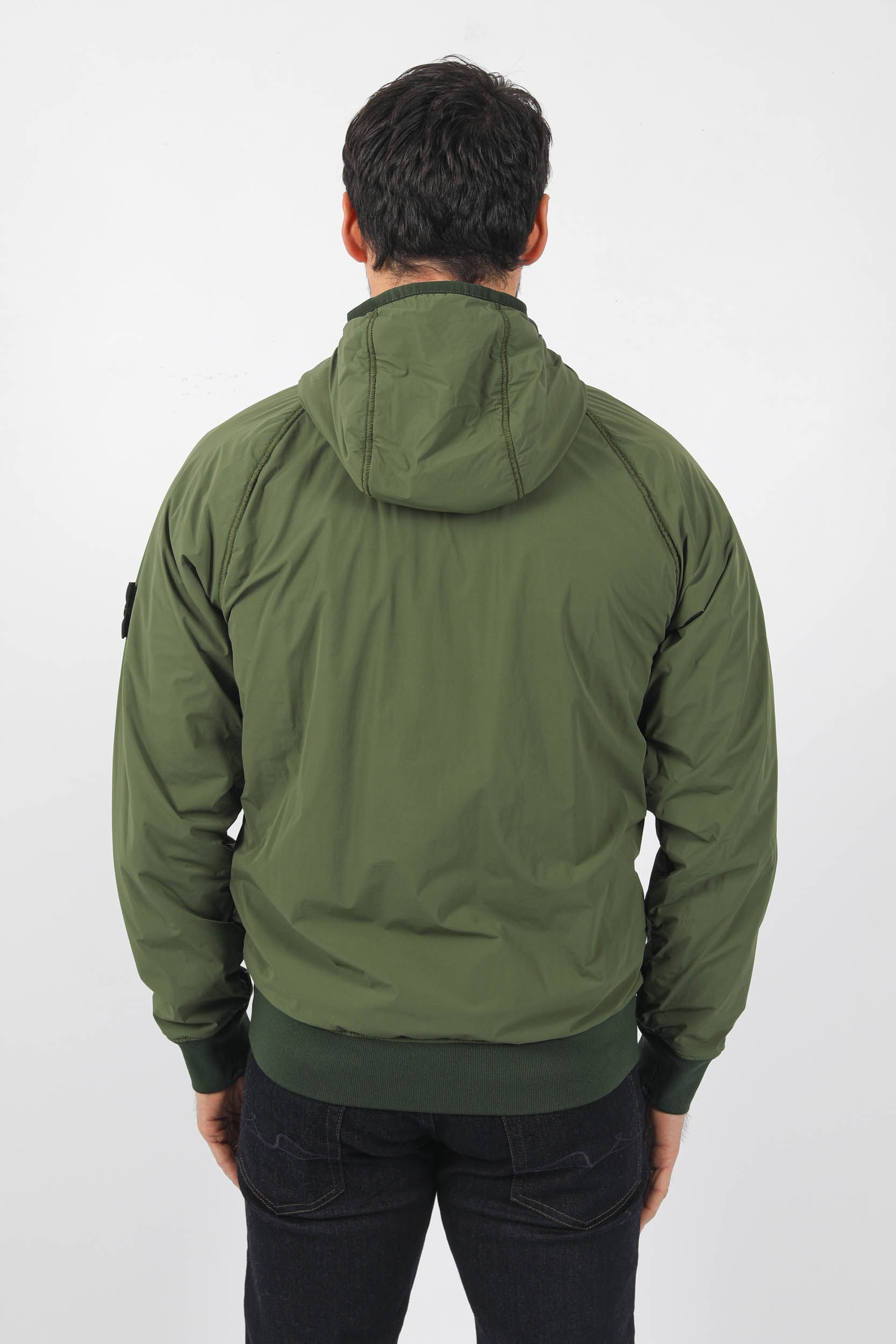 BLOUSON POLARTEC REVERSIBLE STONE ISLAND KAKI 771542028-V0058