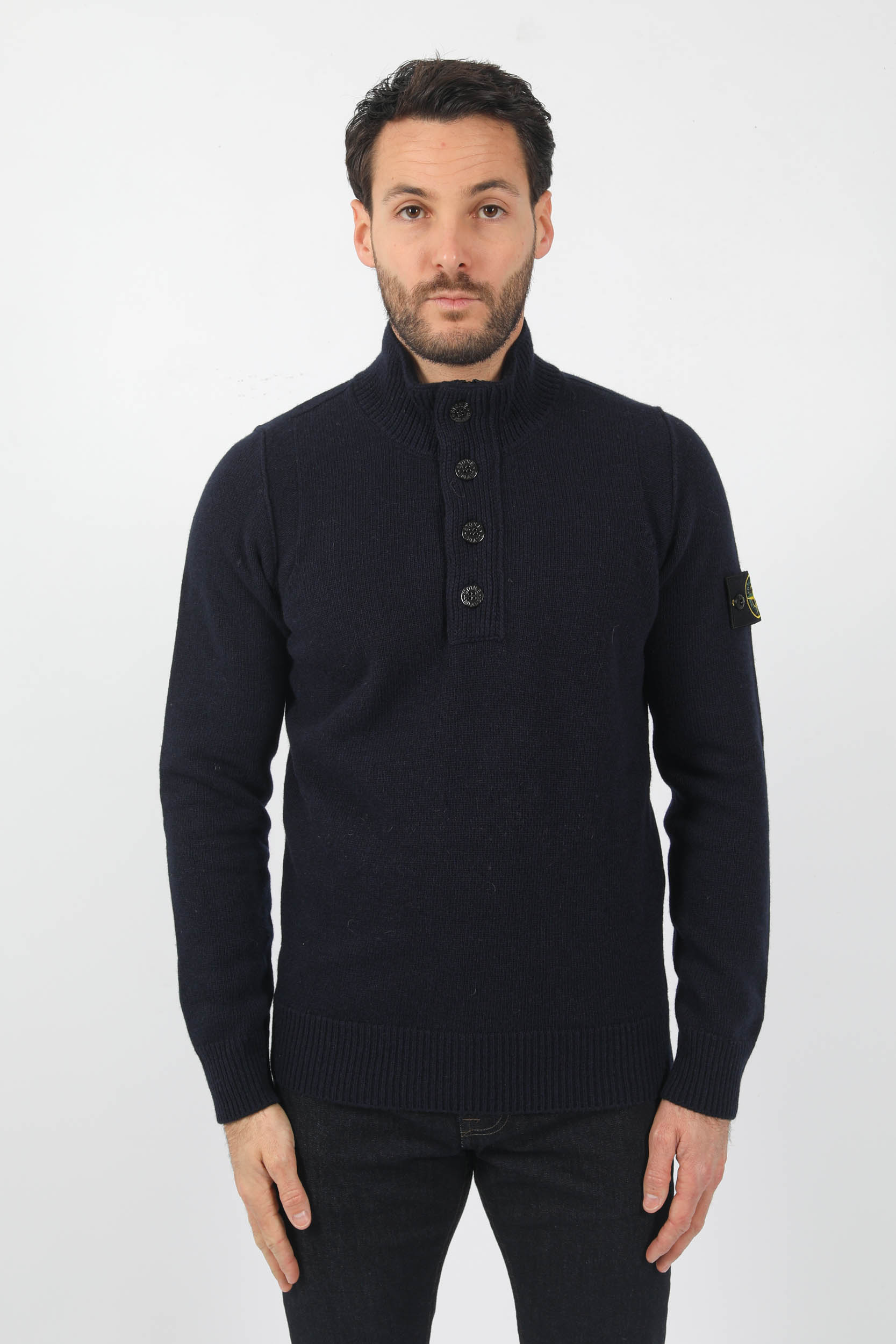 PULL COL CAMIONEUR STONE ISLAND MARINE 7715540A3-V0020