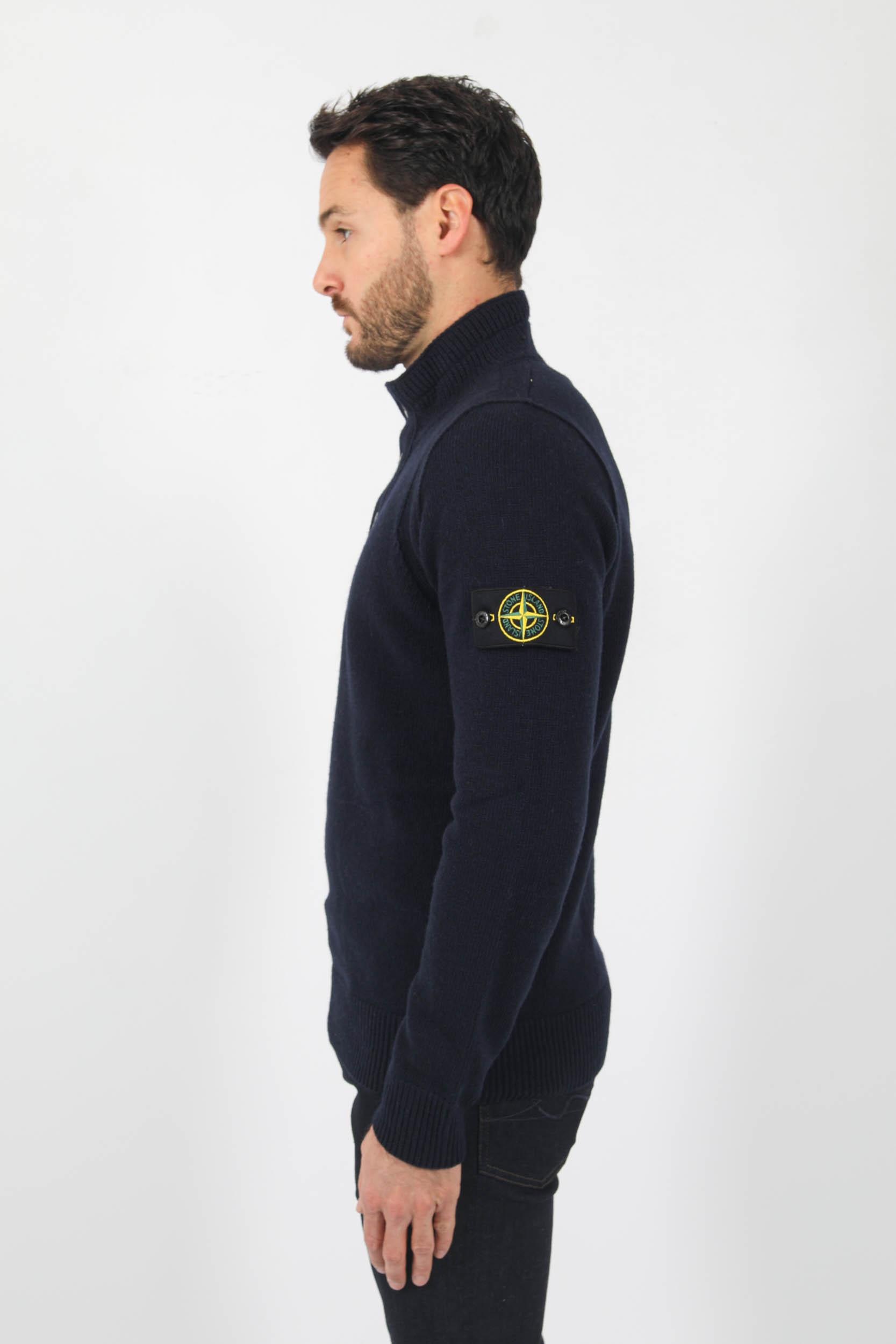 PULL COL CAMIONEUR STONE ISLAND MARINE 7715540A3-V0020