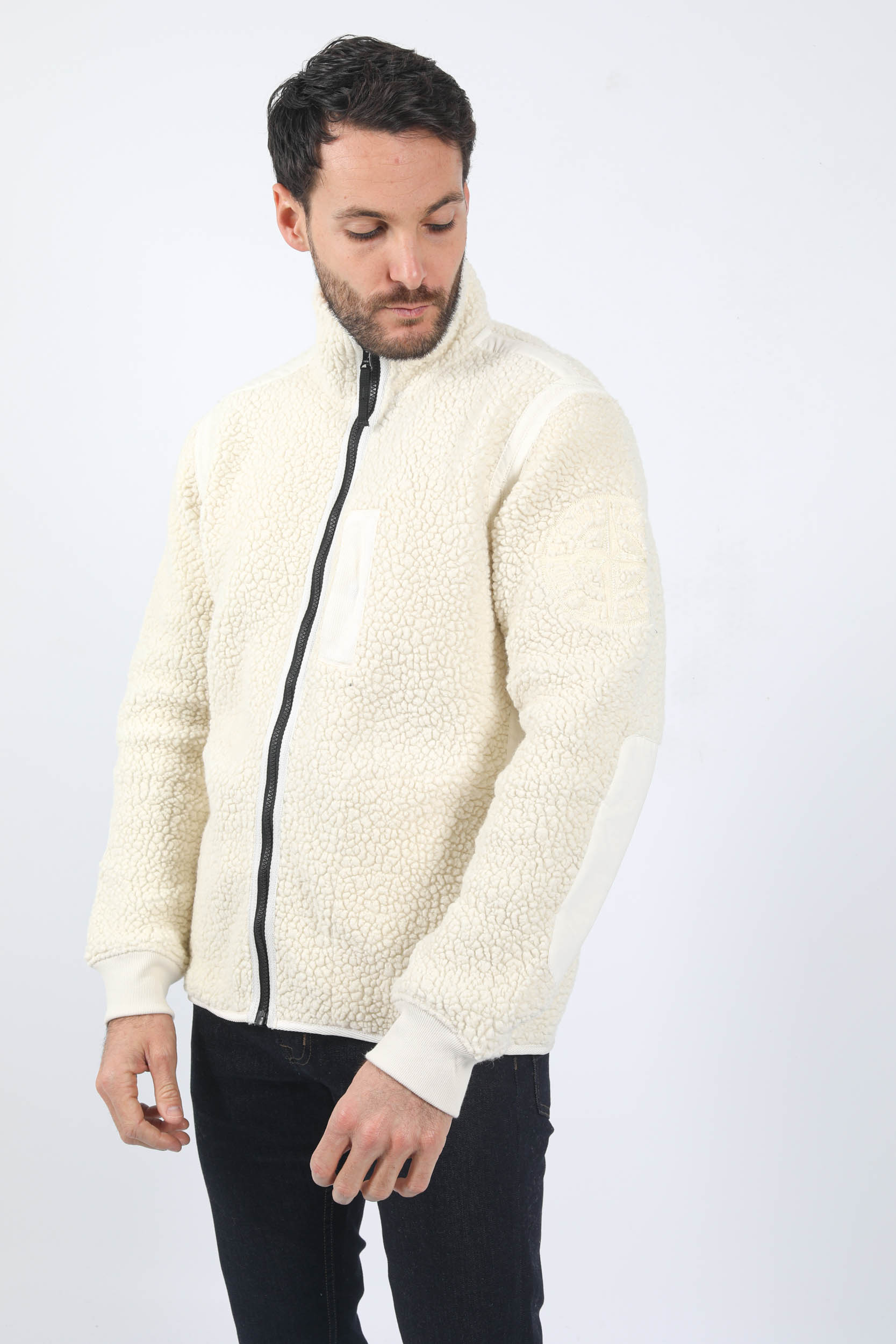 POLAIRE STONE ISLAND ECRU 771561441-V0099