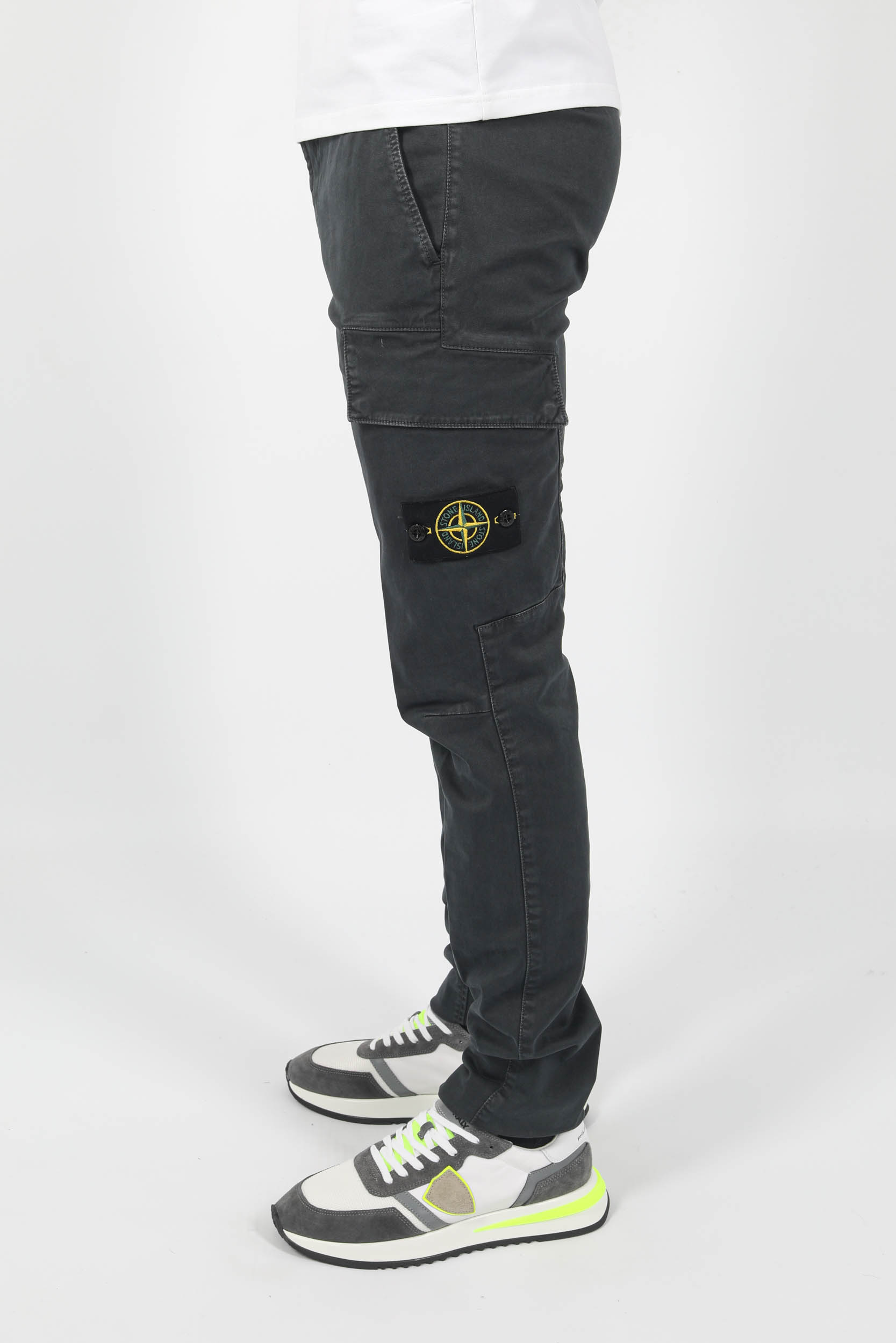 PANTALON CARGO STONE ISLAND ANTHRACITE 7715306L1-V0165