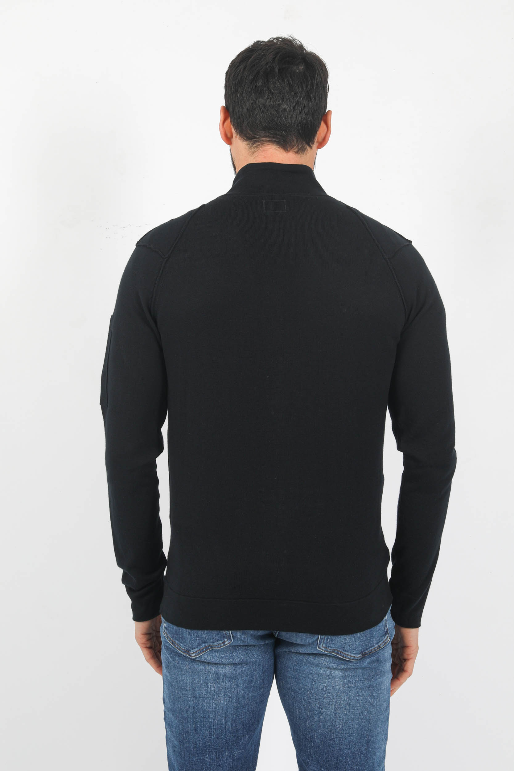 GILET ZIPPE C.P COMPANY COTON MARINE N144A-888