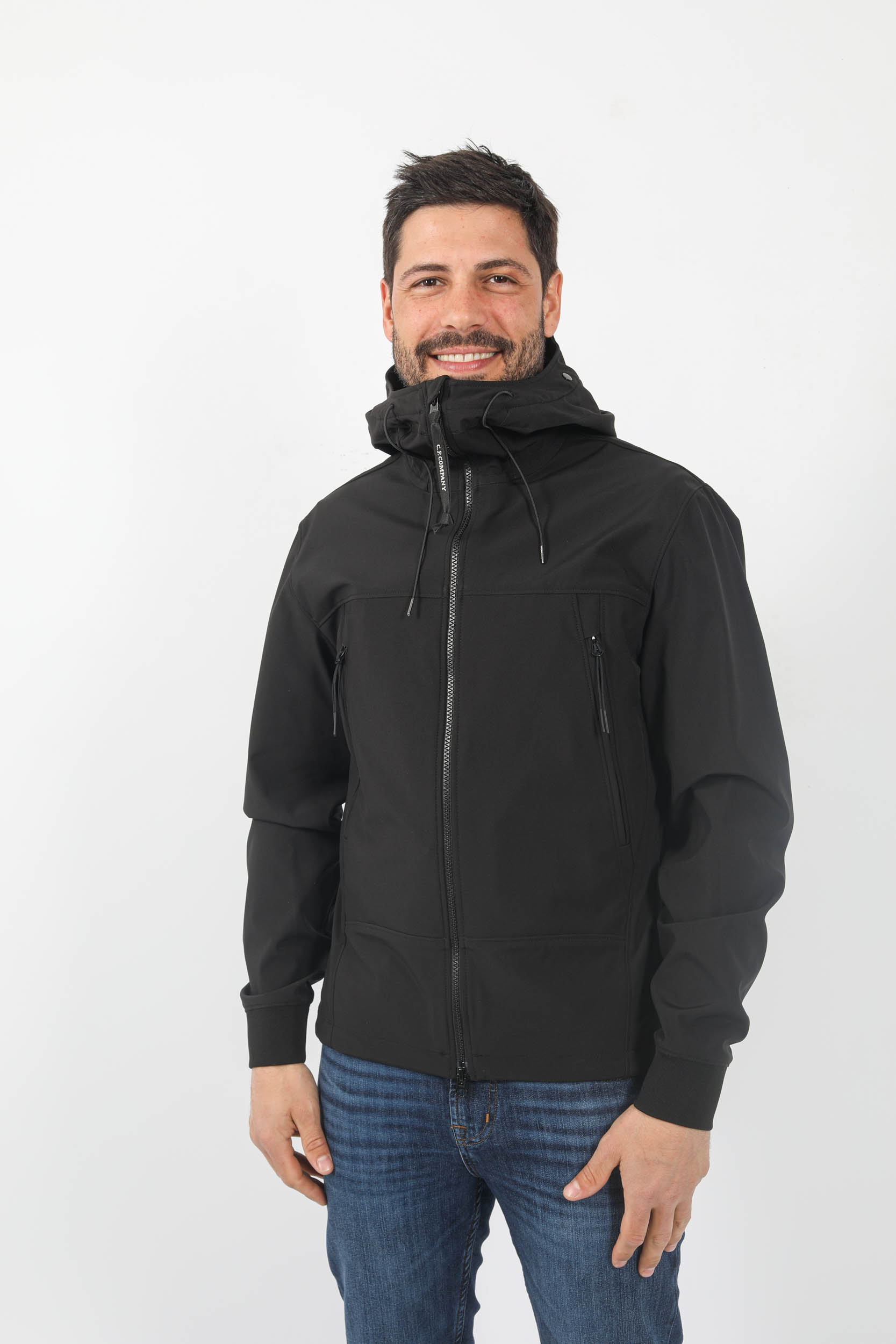 SOFT-SHELL C.P COMPANY LUNETTES NOIR W001A-999