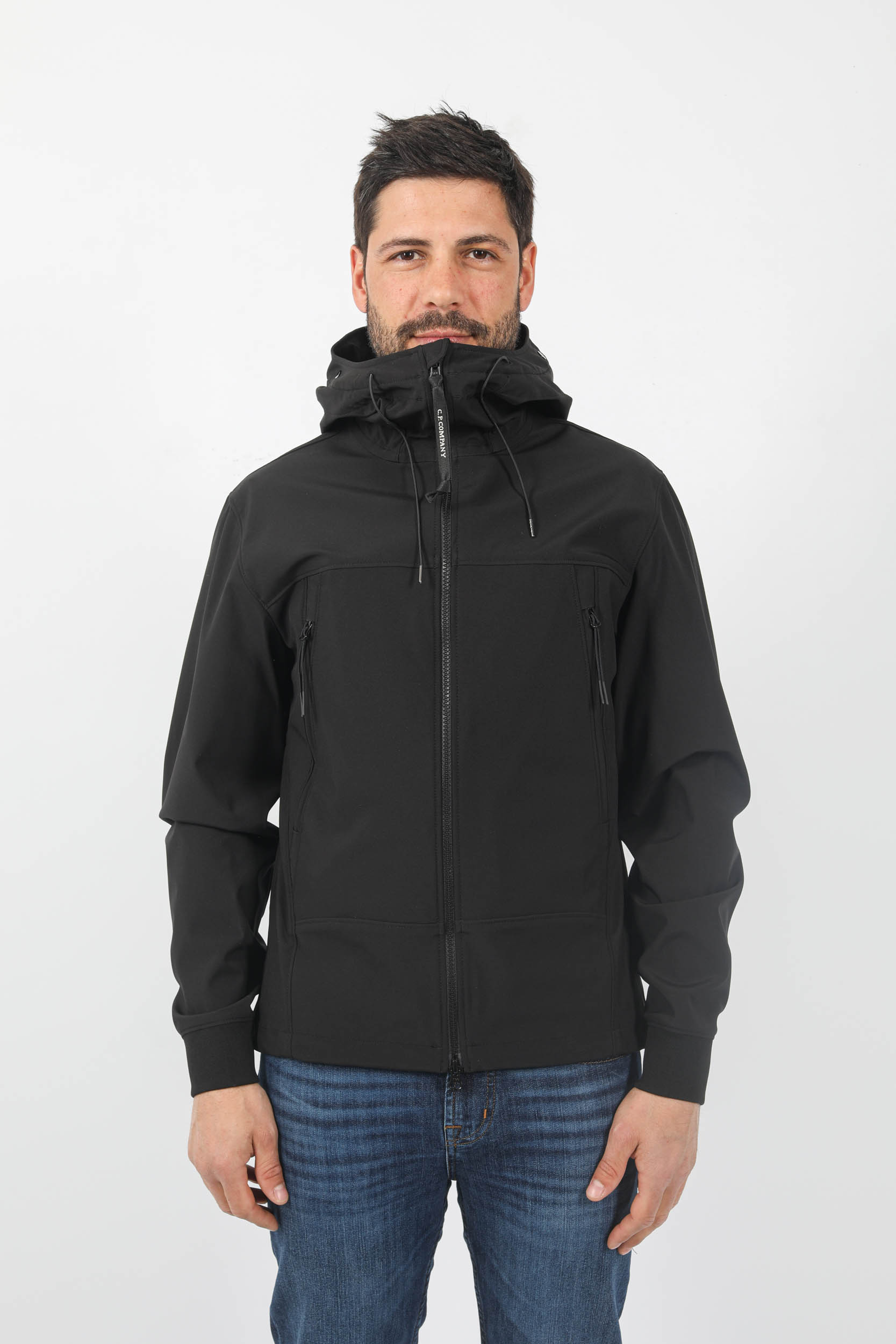 SOFT-SHELL C.P COMPANY LUNETTES NOIR W001A-999