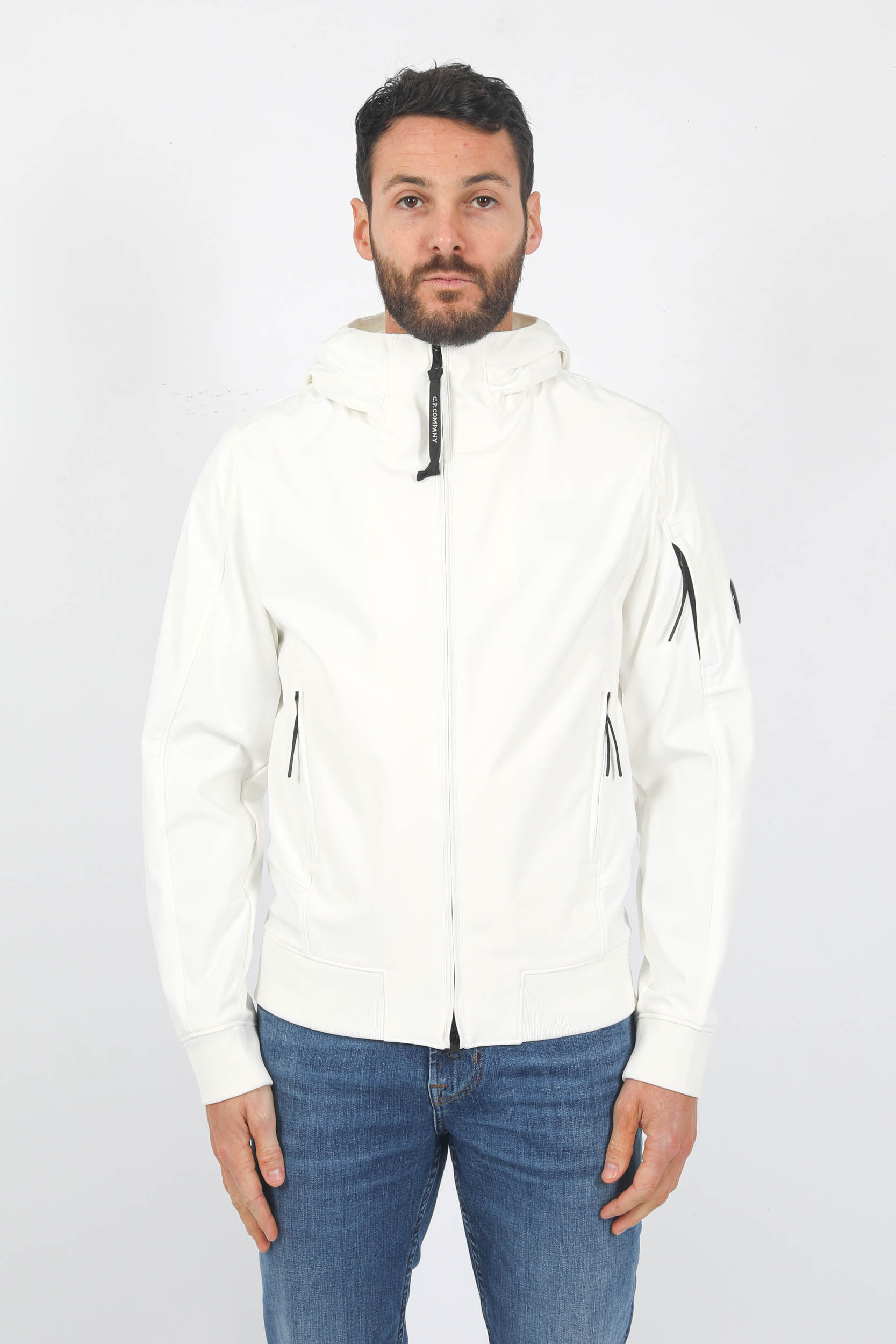 SOFT-SHELL C.P COMPANY HUBLOT BLANC W002A-103