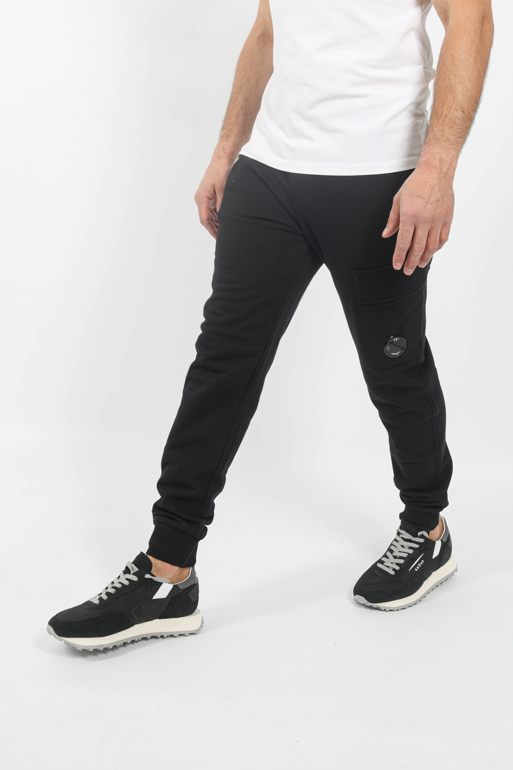 BAS DE JOGGING C.P COMPANY NOIR P017A-999