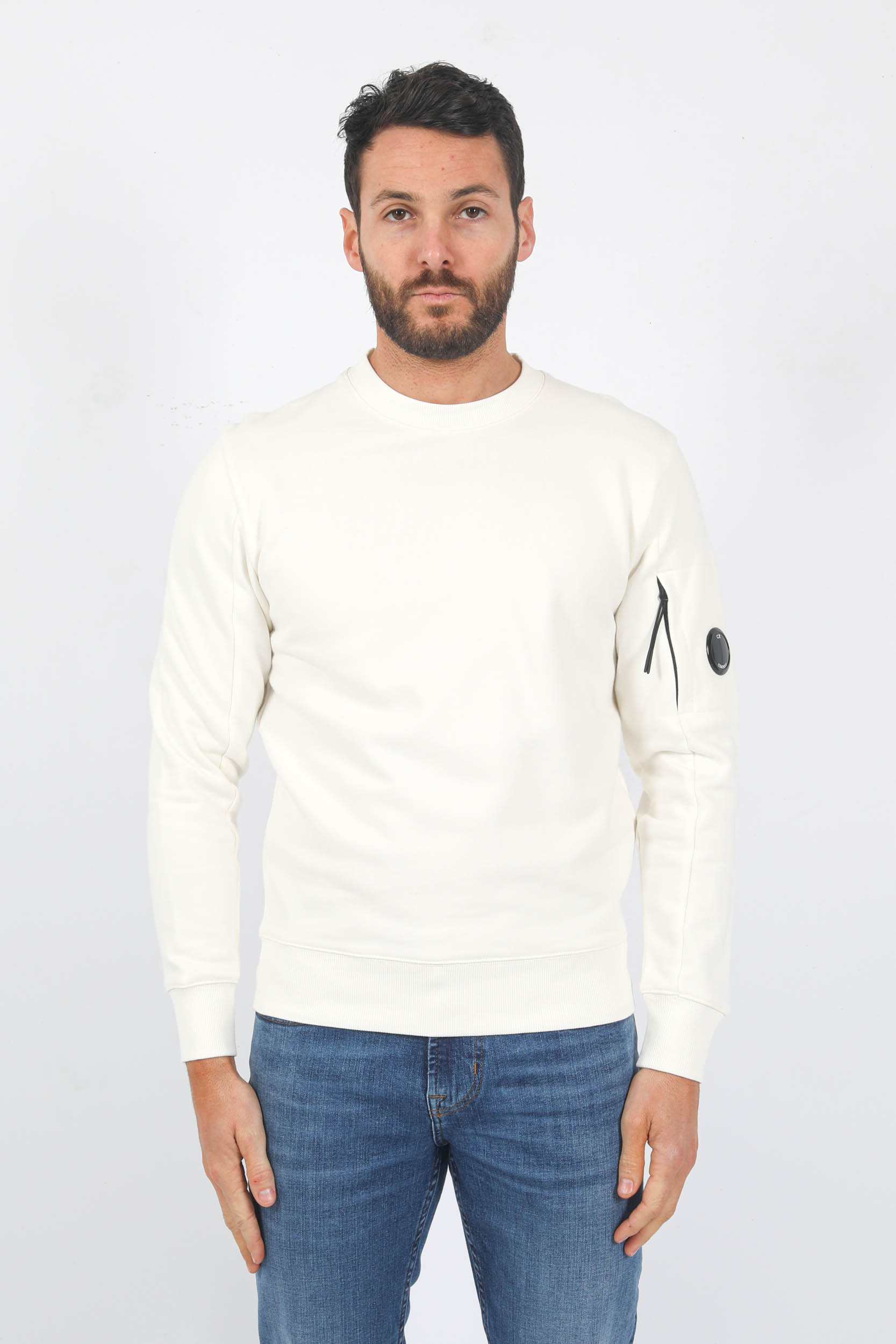 SWEAT C.P COMPANY BLANC S022A-103