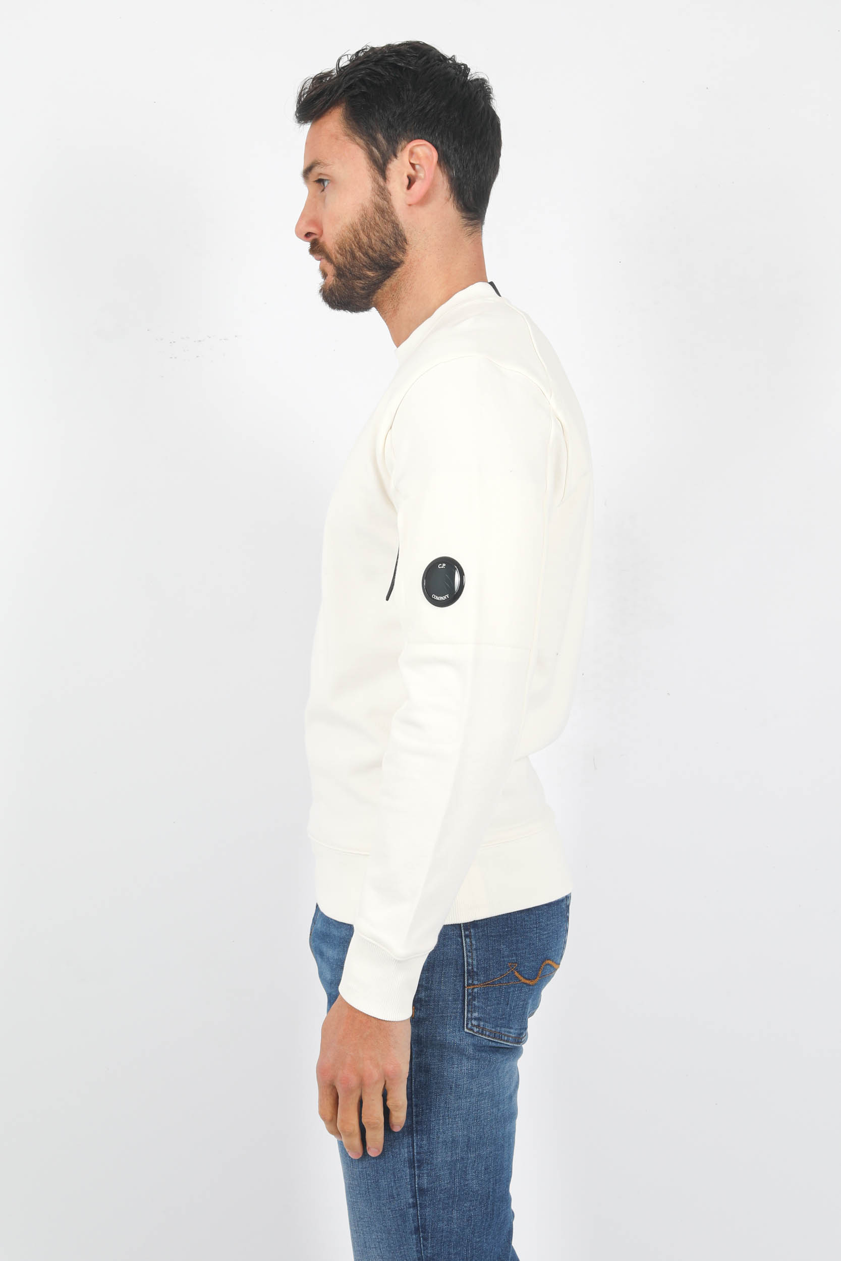 SWEAT C.P COMPANY BLANC S022A-103
