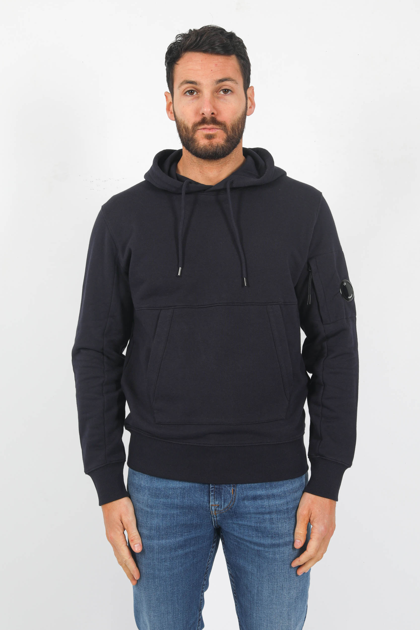 SWEAT A CAPUCHE C.P COMPANY MARINE S023A-888