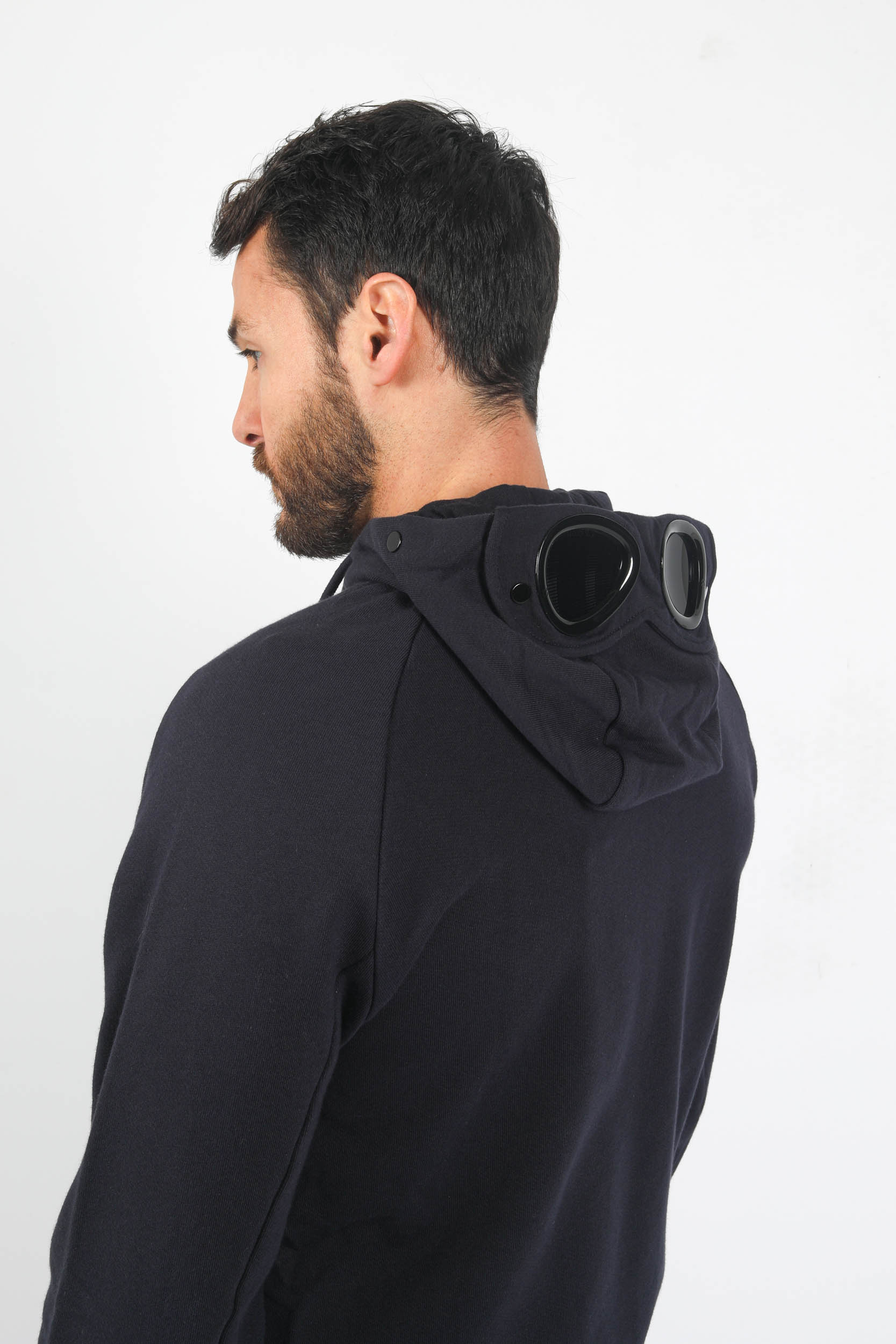 SWEAT ZIPPE C.P COMPANY LUNETTES MARINE S082A-888