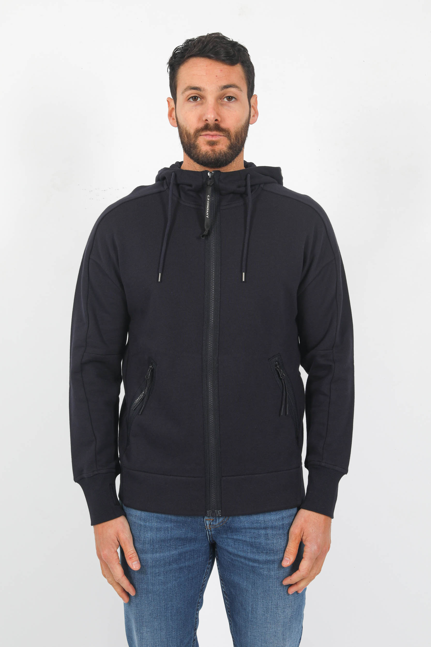 SWEAT ZIPPE C.P COMPANY LUNETTES MARINE S082A-888